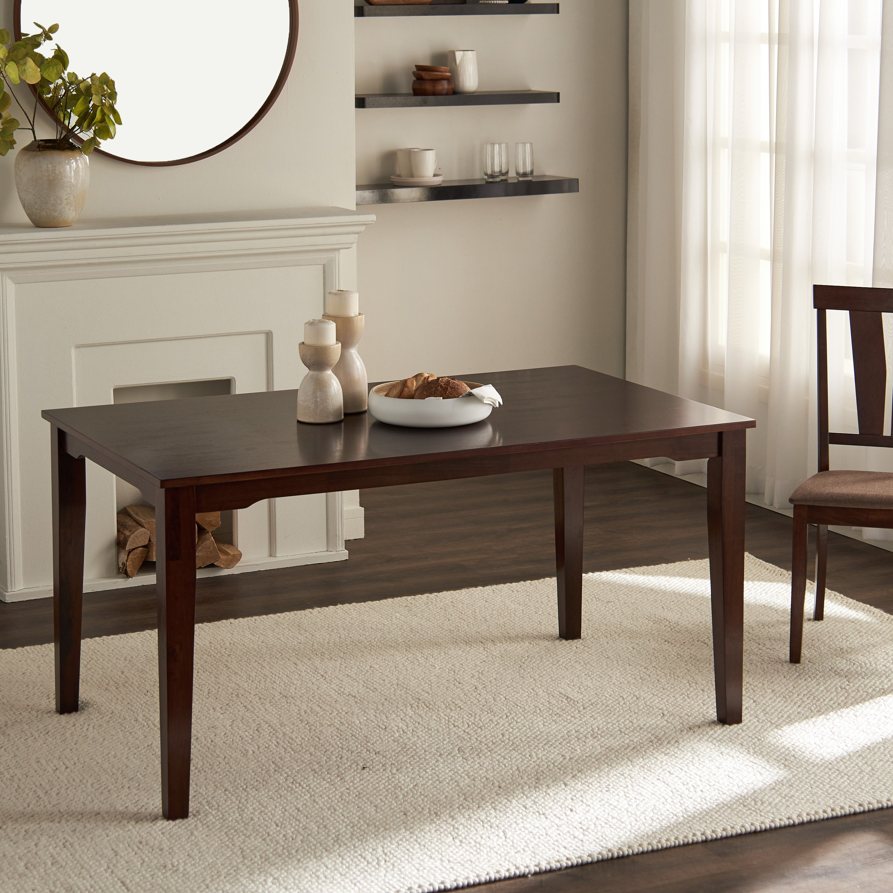 Bankston Mocha Better Homes And Gardens Bankston Dining Table