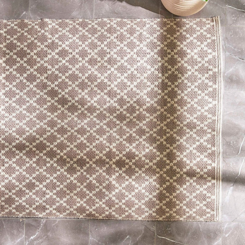 Kuwait Rugs Shop Stapleton Handwoven Flat Weave Rug - 90x150 cm | Home Centre Kuwait