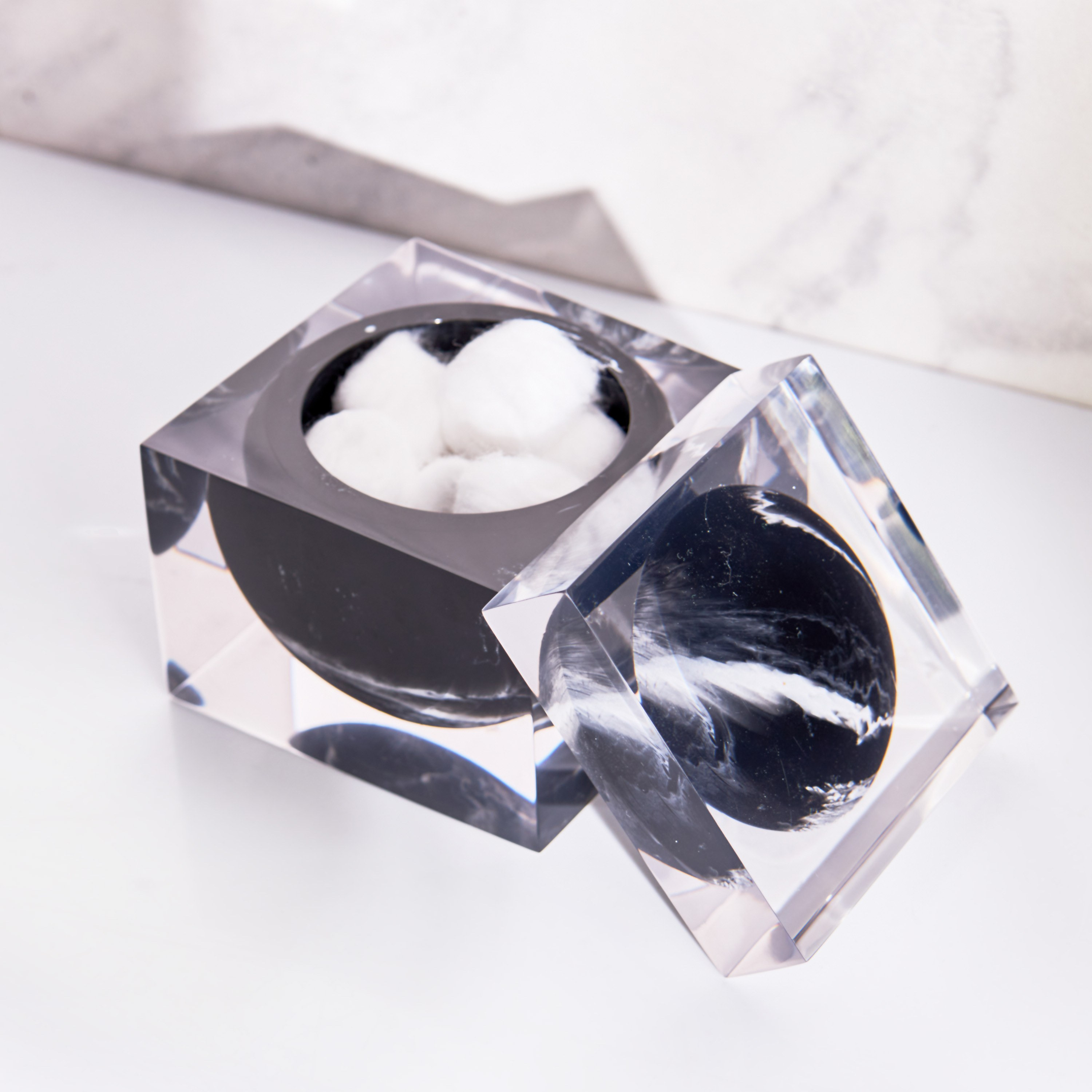 Carrara Cotton Jar-household-bathandlaundry-bathaccessories-tissueboxesandcottonjars-image-2