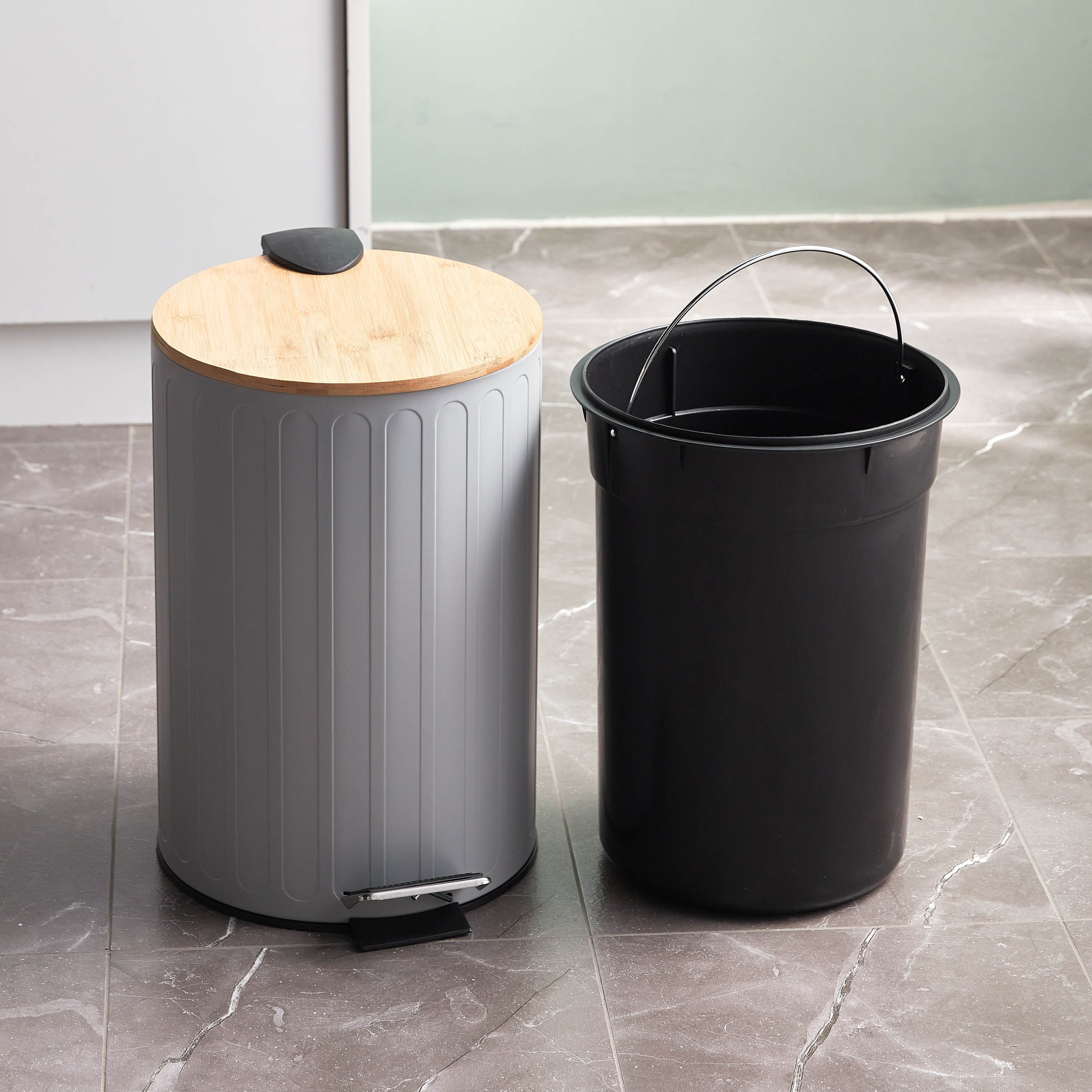 Brookline Waste Bin - 12 L-household-bathandlaundry-wastebinsandaccessories-image-2