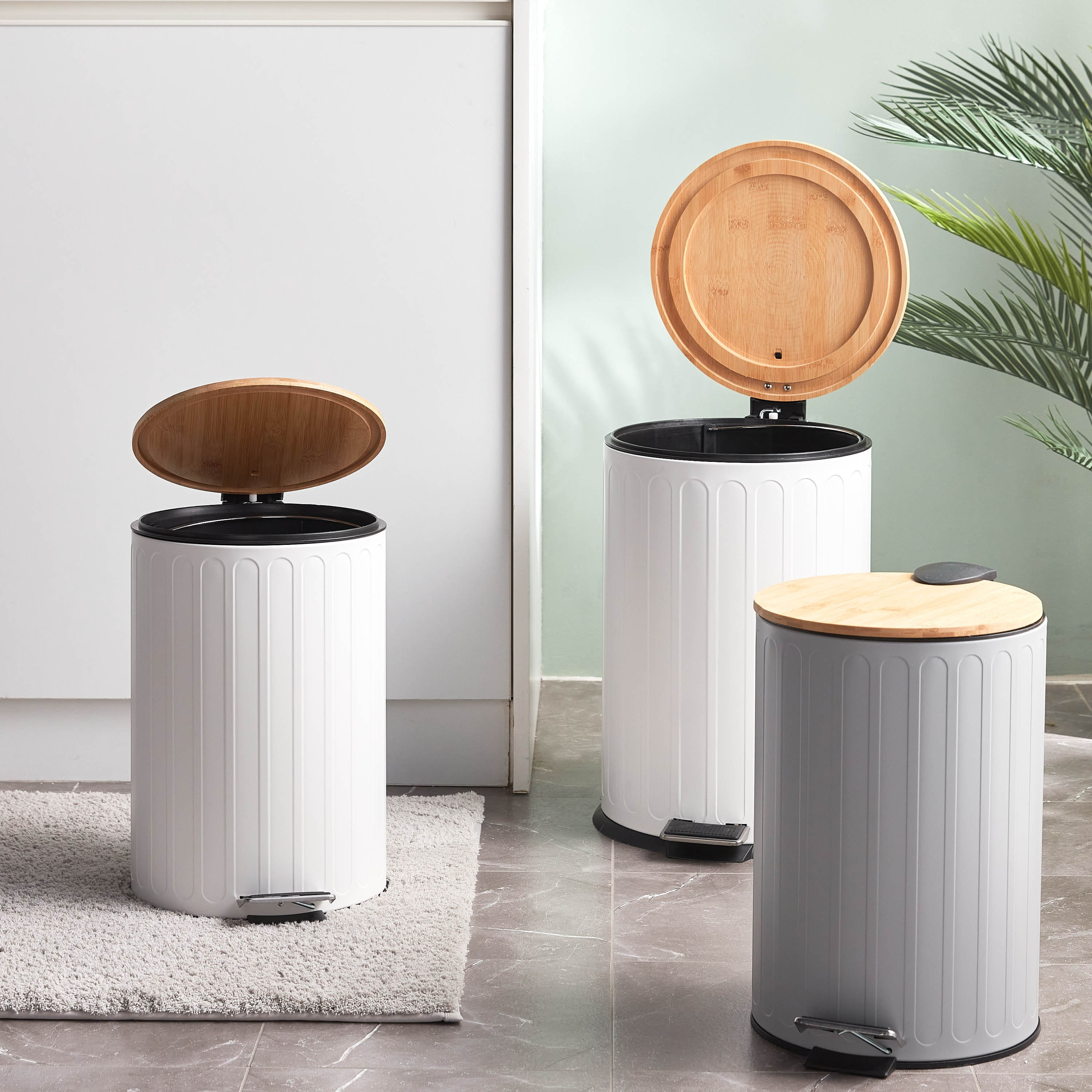 Brookline Pedal Waste Bin - 20 L-household-bathandlaundry-wastebinsandaccessories-image-4