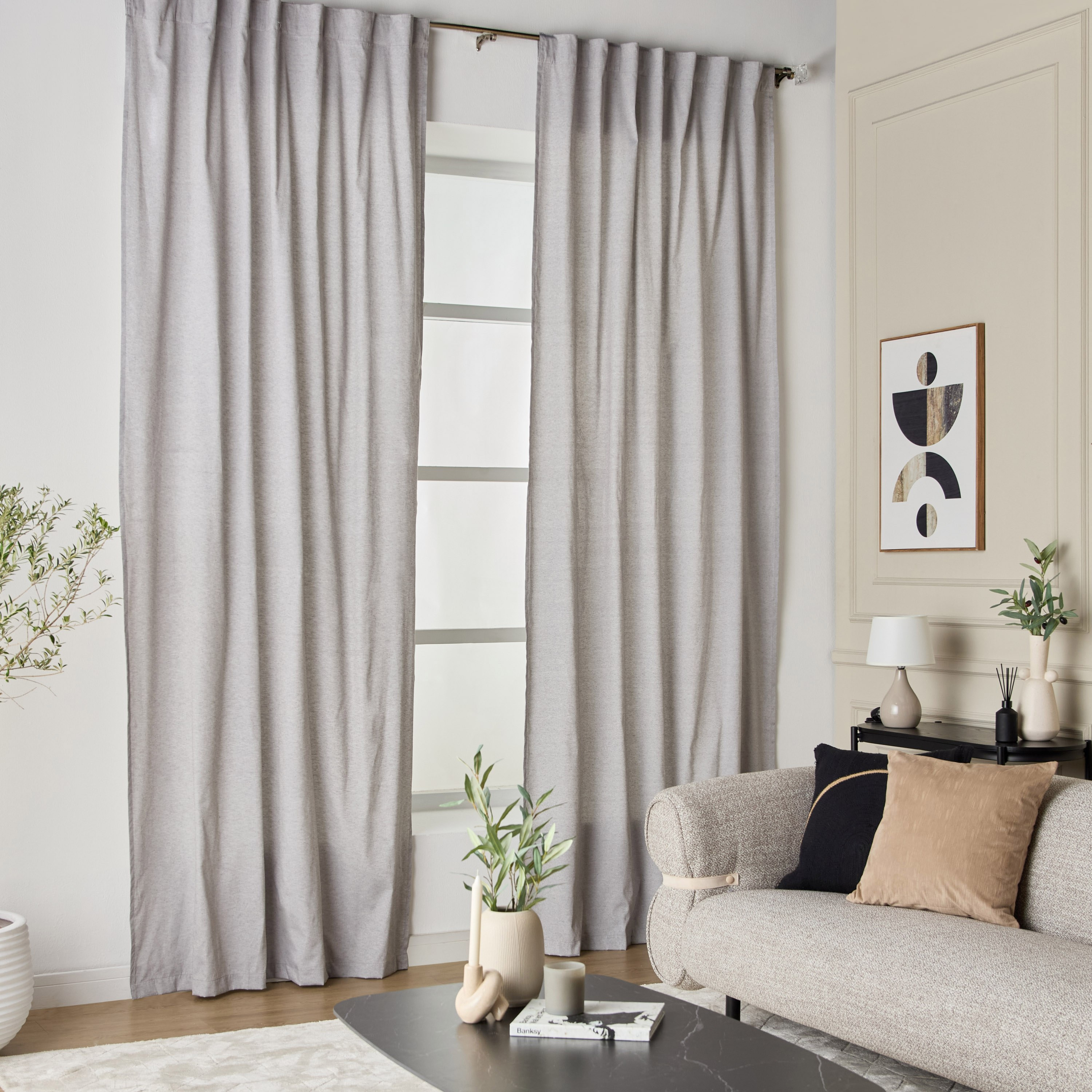 Henley 2-Piece Curtain Set - 140x300 cm-household-windows-curtains-image-5