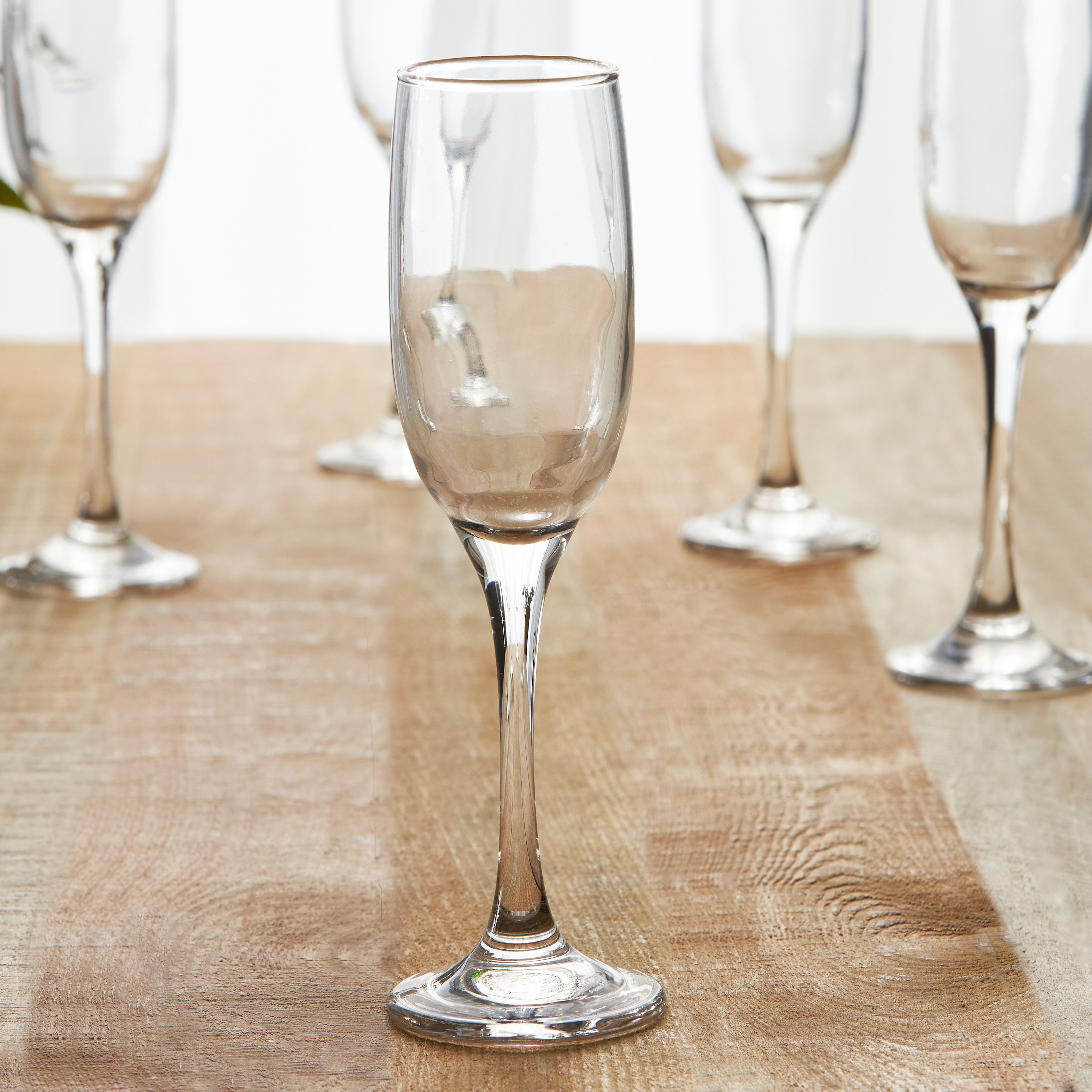طقم كاسات فلوت 6 قطع - إسينشال - 190 مل-household-dining-glassware-stemware-image-2