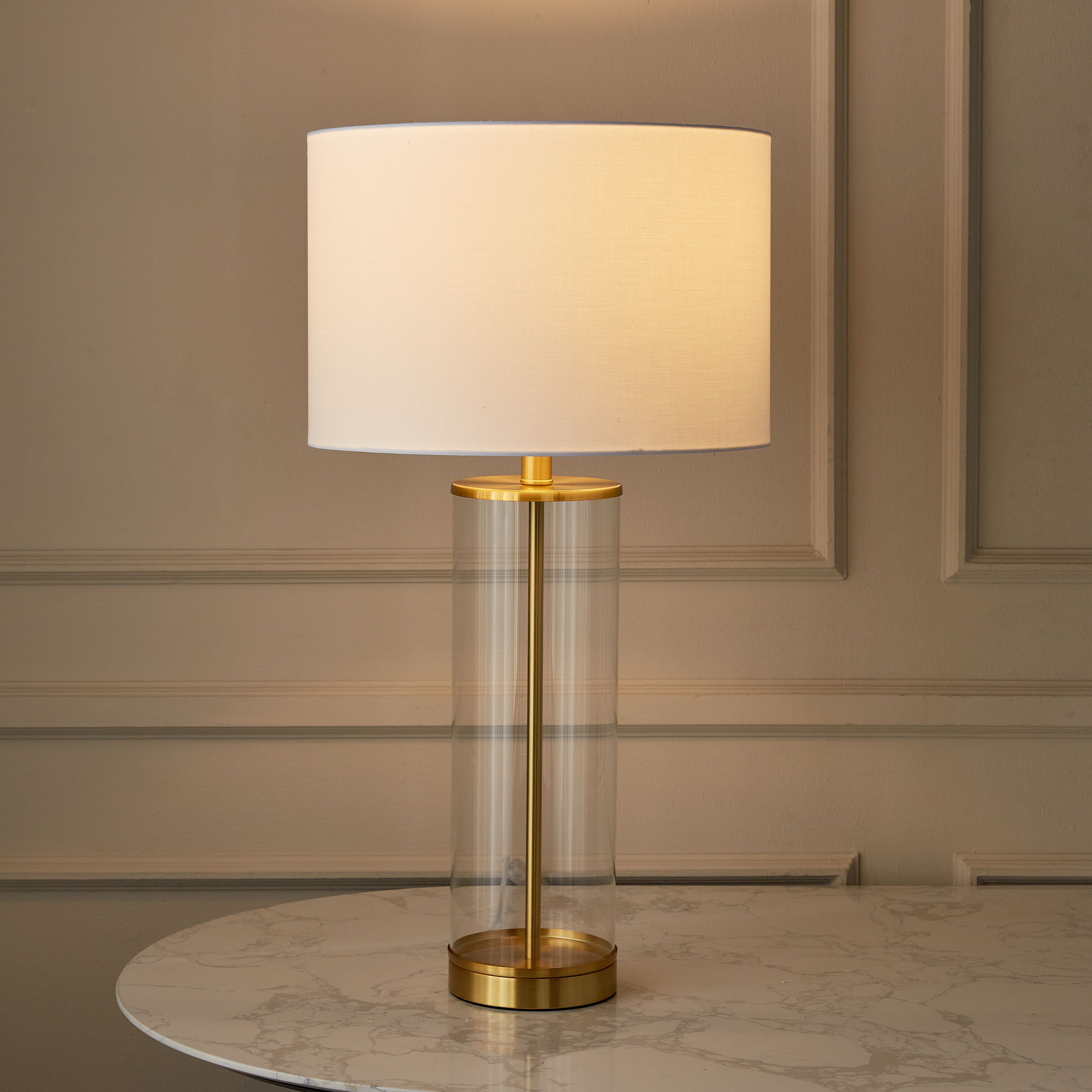 Pierretta Glass Table Lamp - 70 cm-household-lighting-tableanddesklamps-image-2