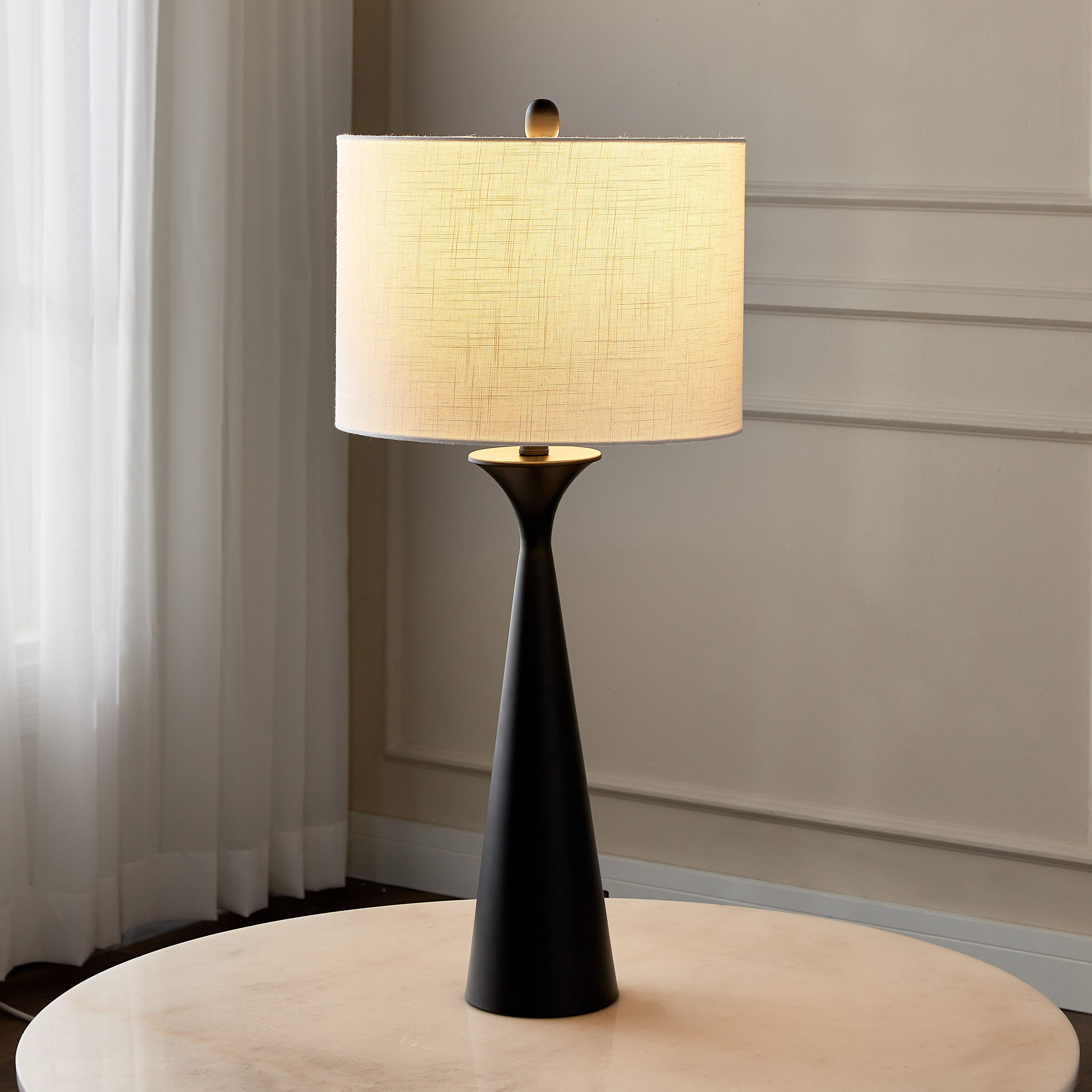 Clementina Metal Table Lamp - 80 cm-household-lighting-tableanddesklamps-image-2