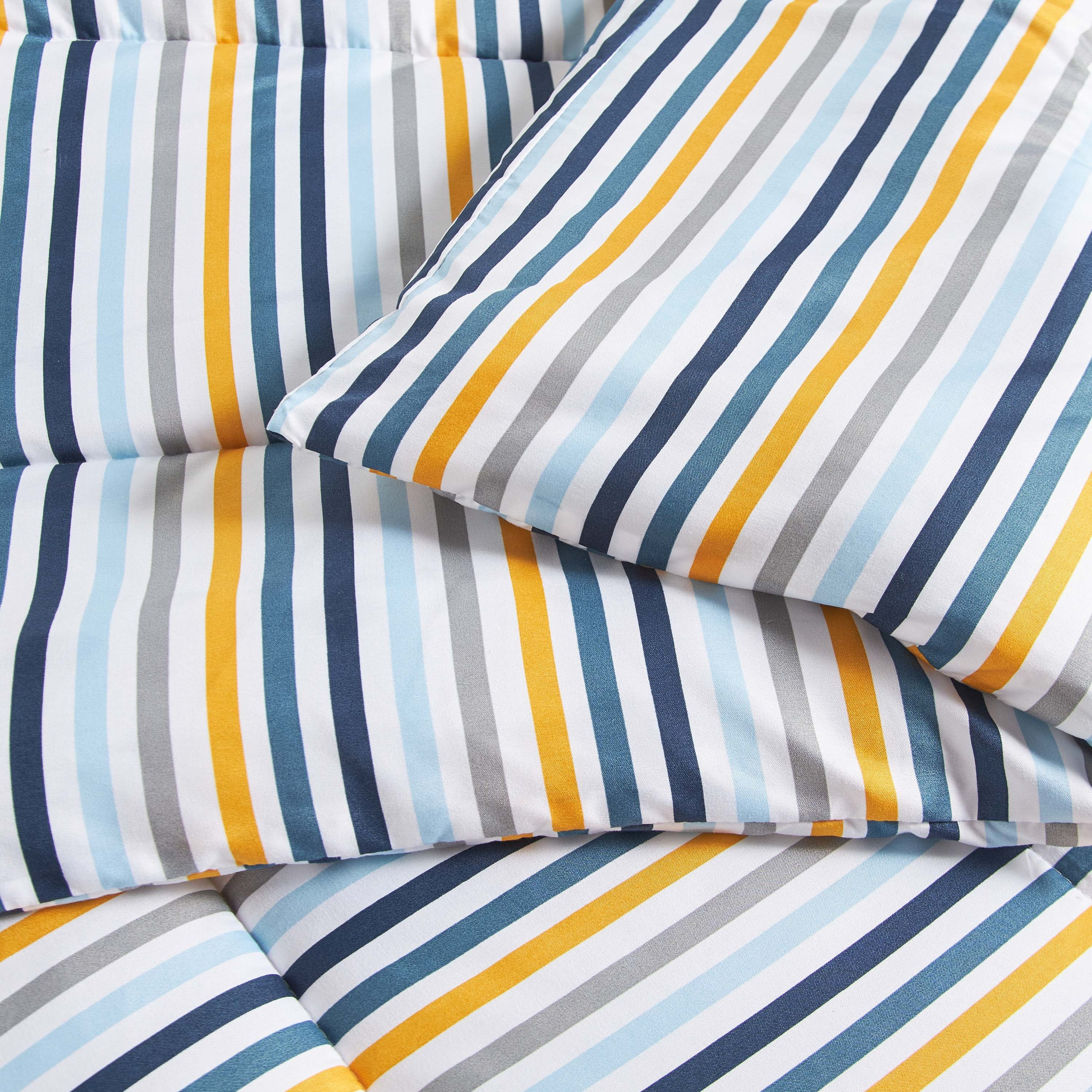 Staple Stripes Full Comforter - 160x220 cm-babyandkids-beddingandwindows-bedding-comforters-image-3