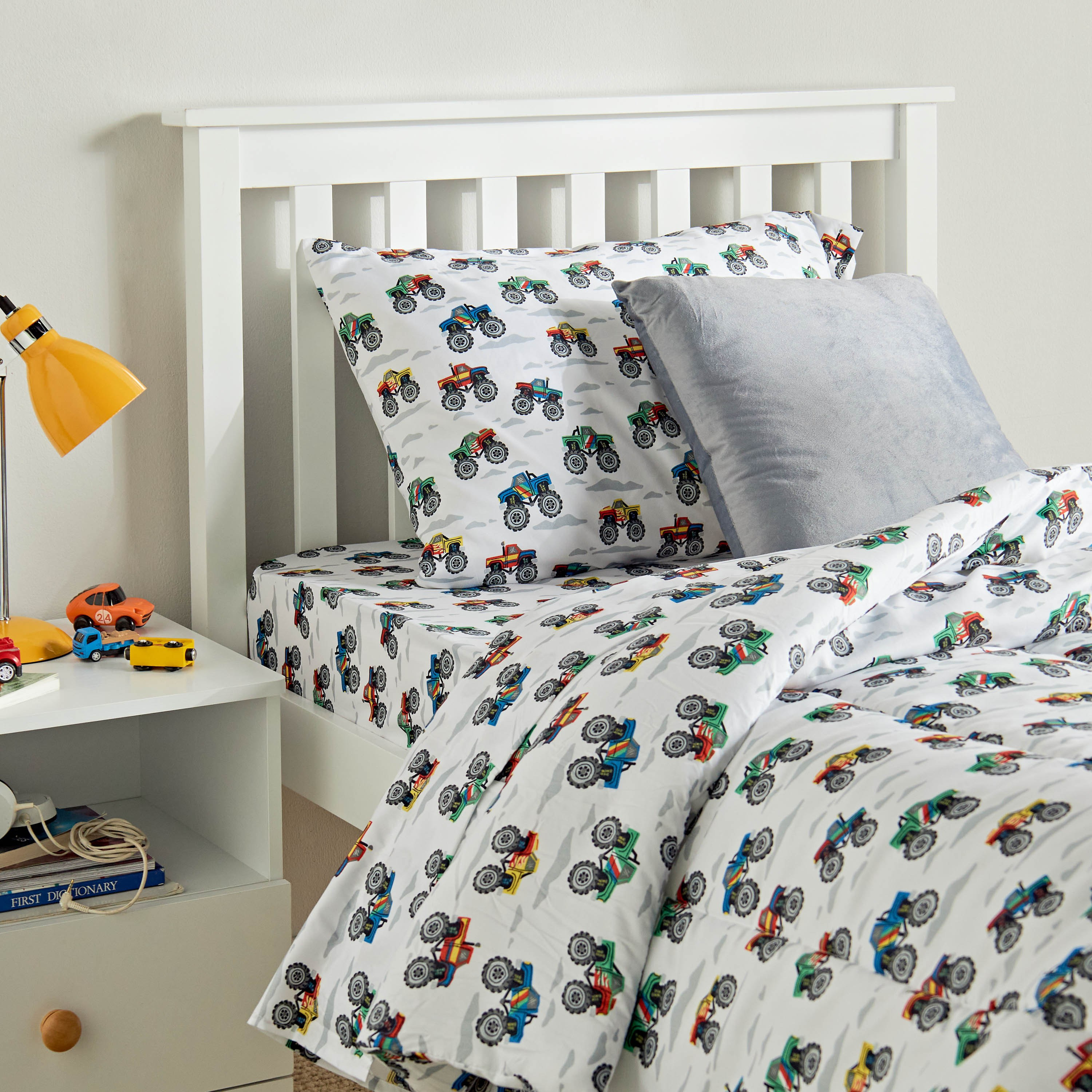 طقم شرشف مطاطي ومسطّح كامل 3 قطع - ستيبل - 120x200 سم-babyandkids-beddingandwindows-bedding-fittedandflatsheets-image-4