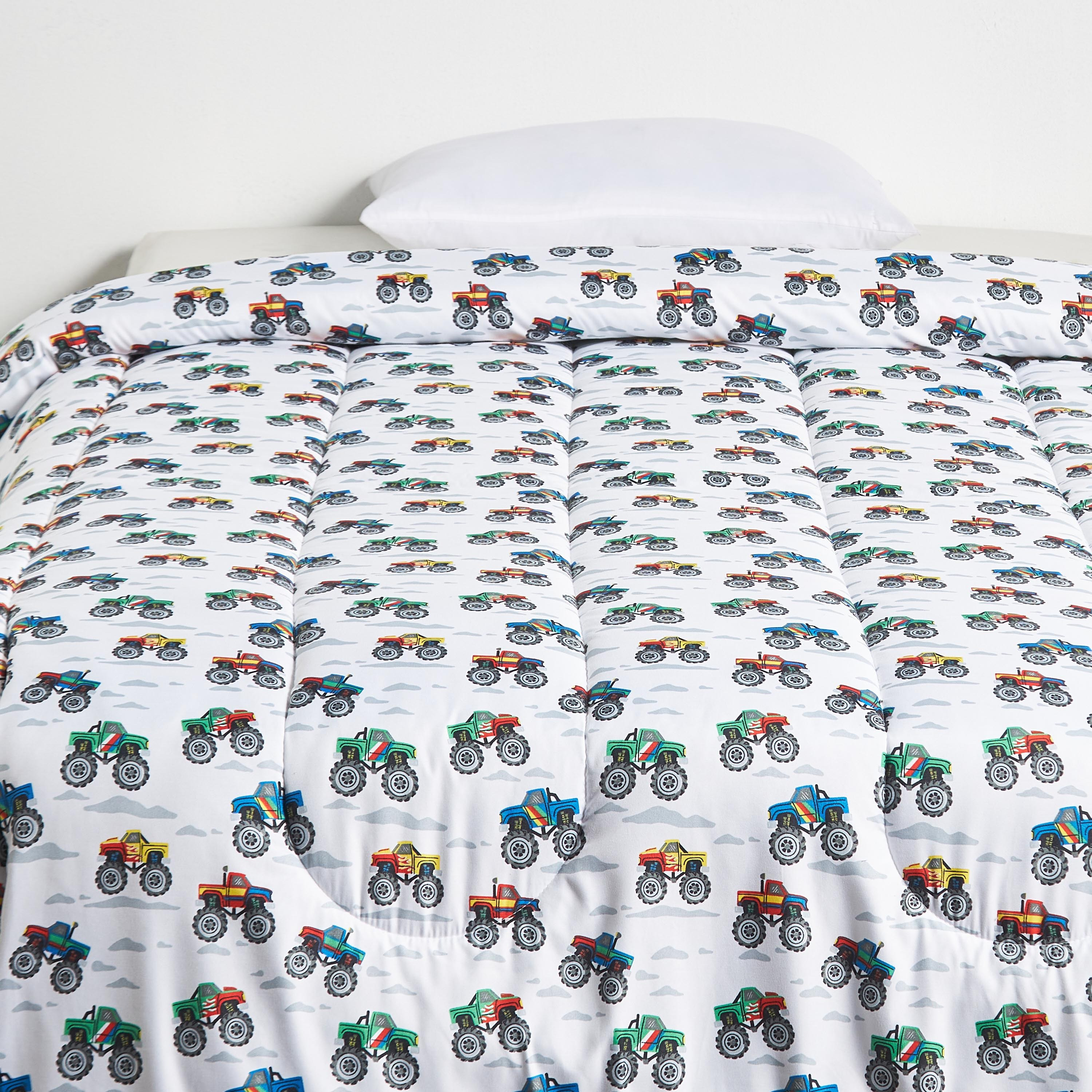 Staple Monster Trucks Full Comforter - 160x220 cm-babyandkids-beddingandwindows-bedding-comforters-image-2