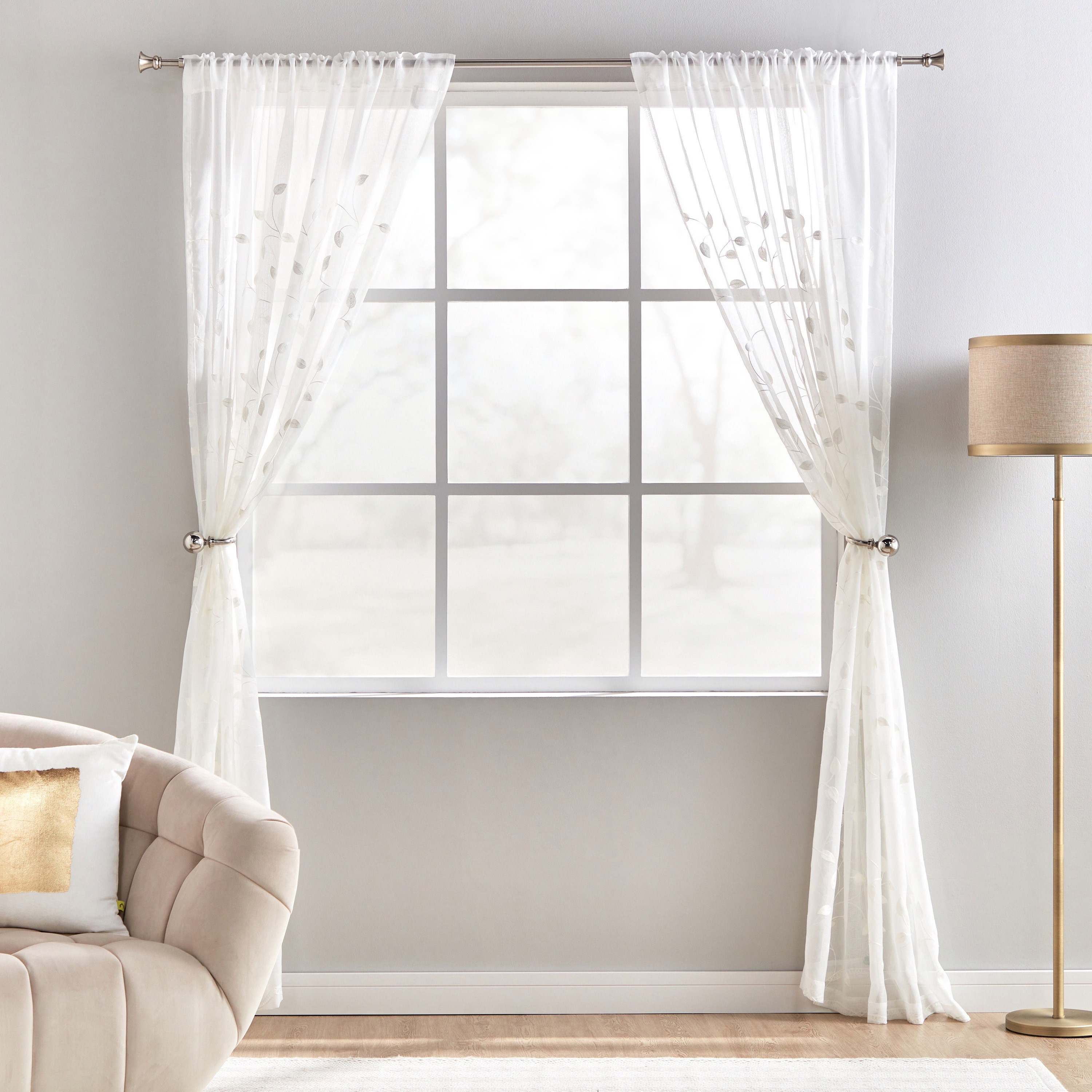 Ines 2-Piece Curtain Set - 140x300 cm-household-windows-curtains-image-5