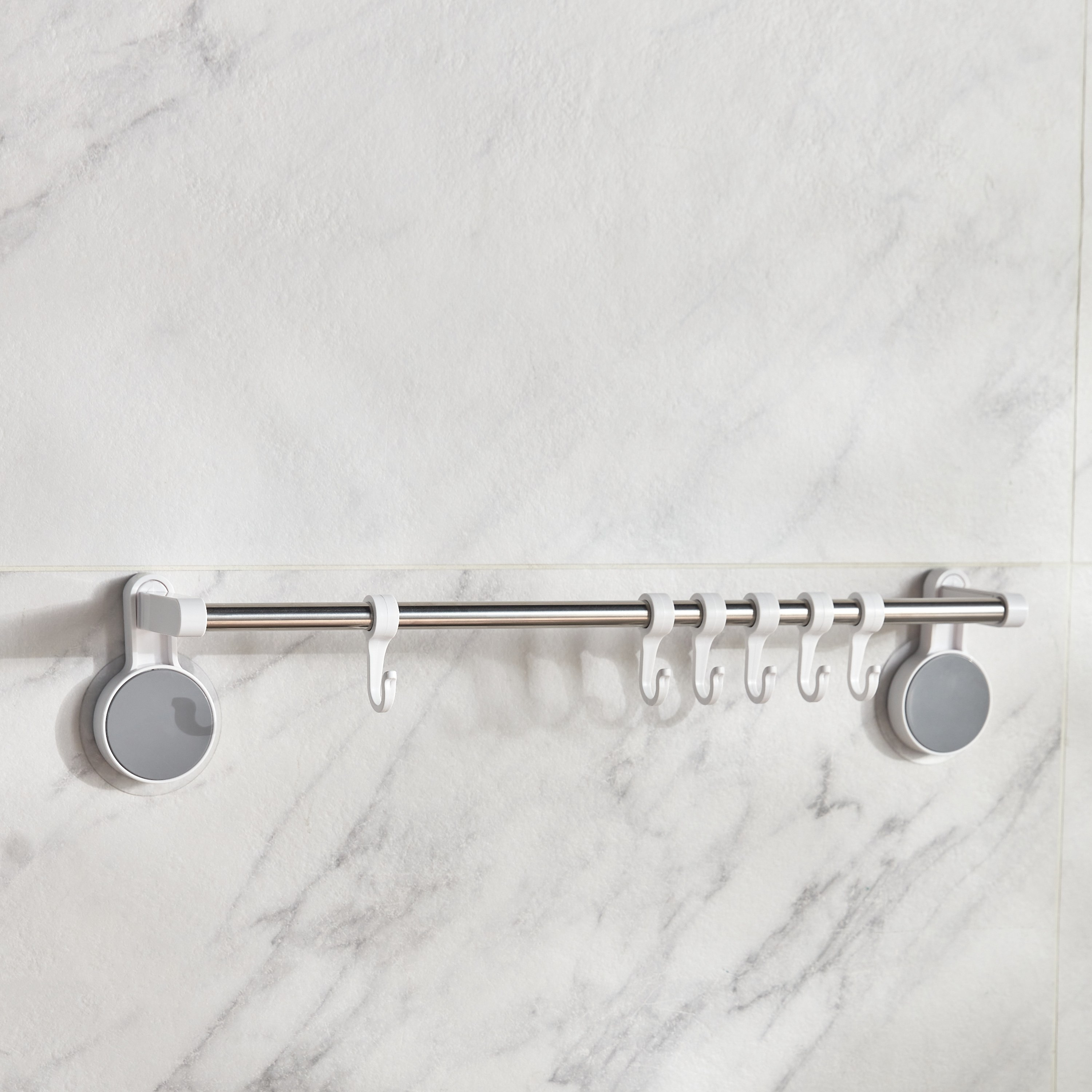 Leila Traceless Hook Frame-household-bathandlaundry-bathroomorganizing-wallfixturesandhooks-image-1