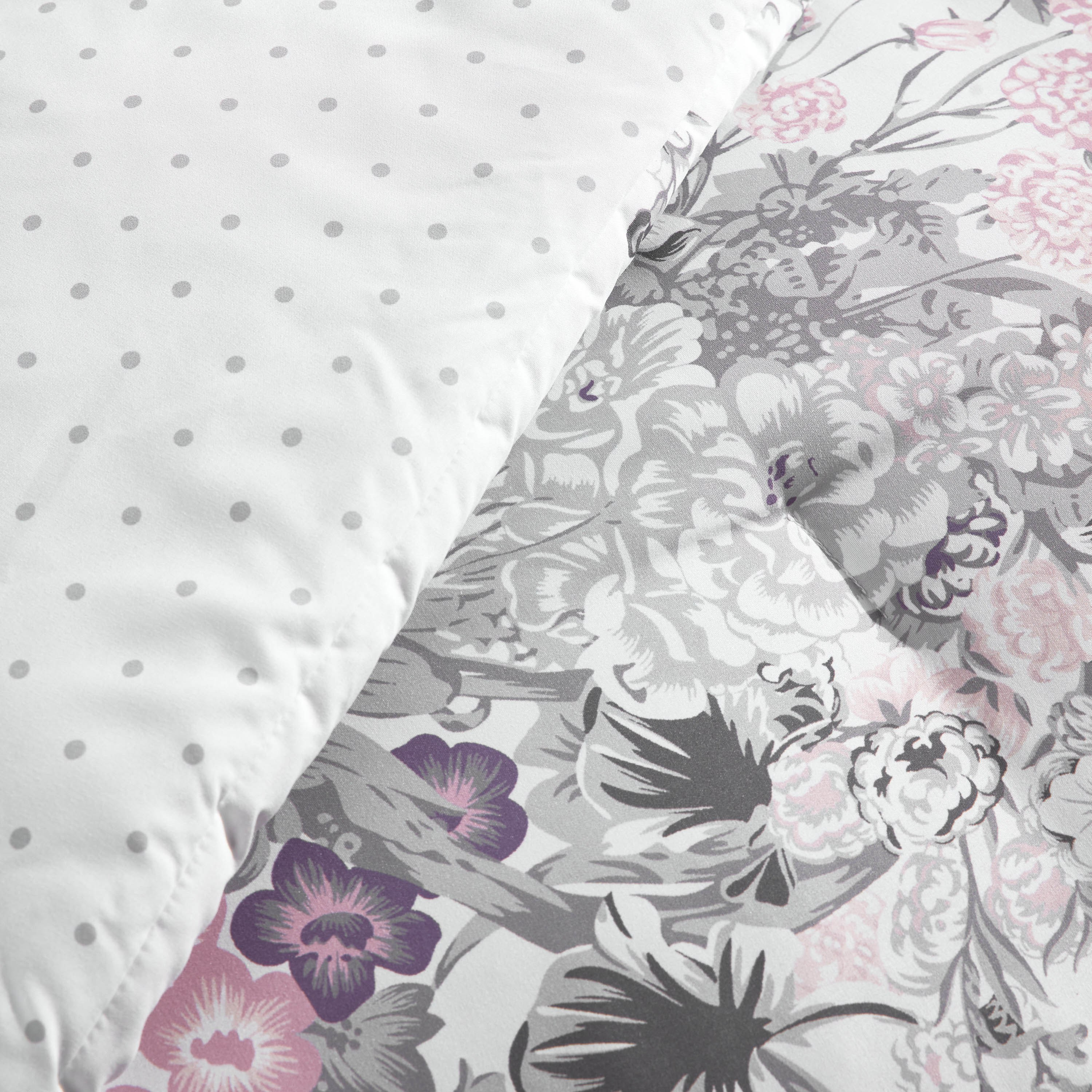 Givana Floral Print 6-Piece Full Reversible Comforter and Sheet Set - 160x240 cm-household-bedding-comfortersandbedspreads-bedinabag-image-4