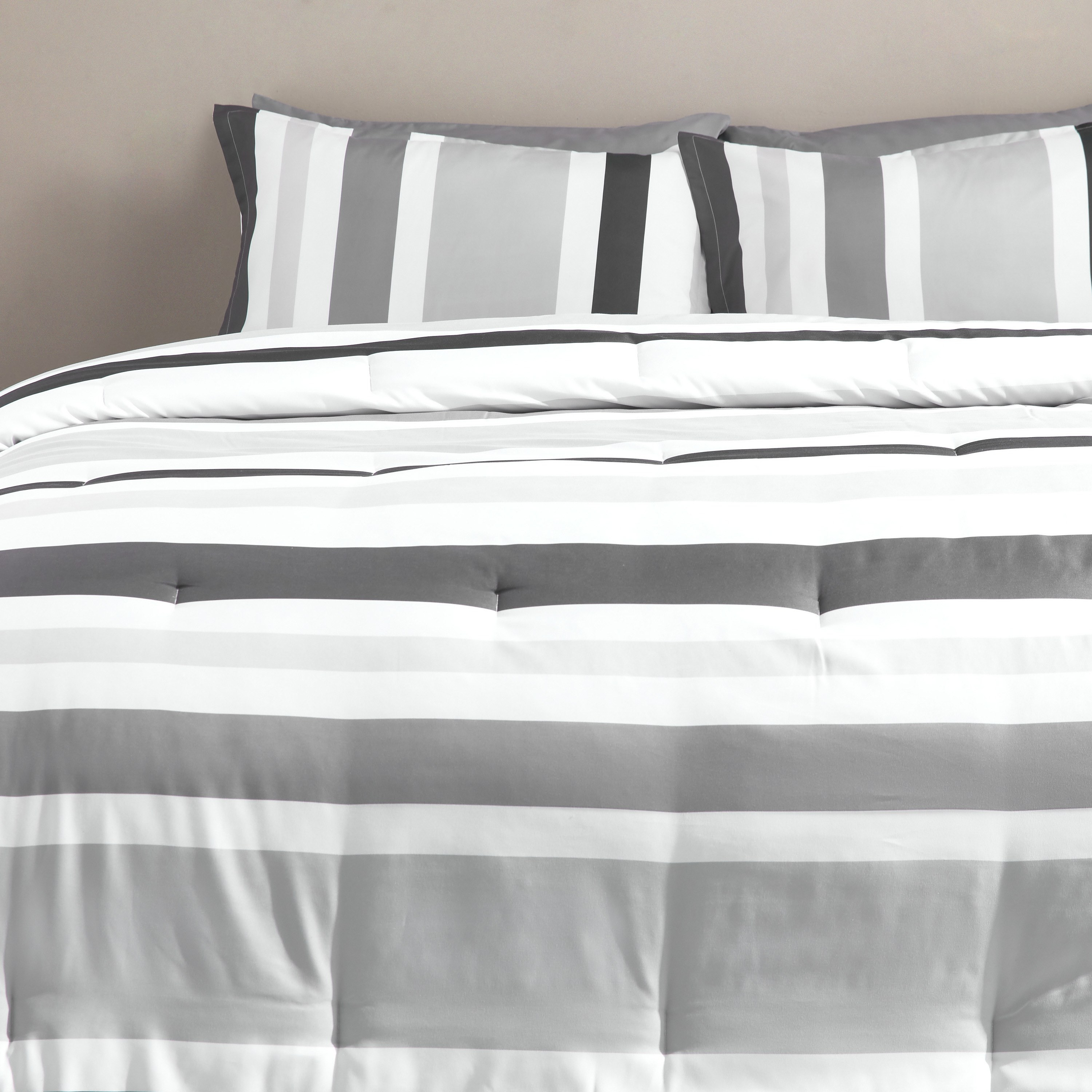 Jenning Geometric Print 6-Piece Full Reversible Comforter and Sheet Set - 160x240 cm-household-bedding-comfortersandbedspreads-bedinabag-image-2