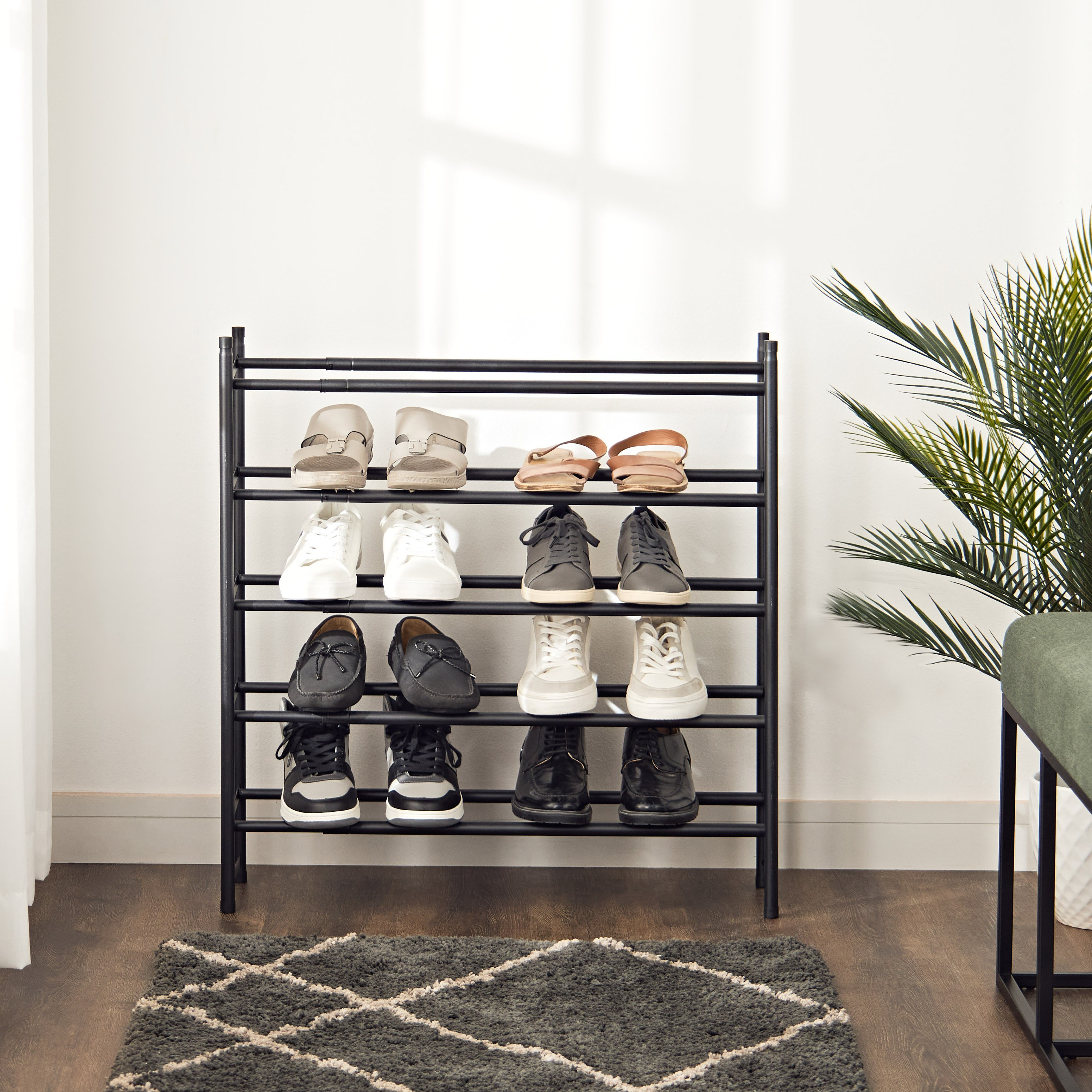 Walter 5-Tier Extendable Shoe Rack-household-storage-storagesolutions-shoeracksandstorage-image-8