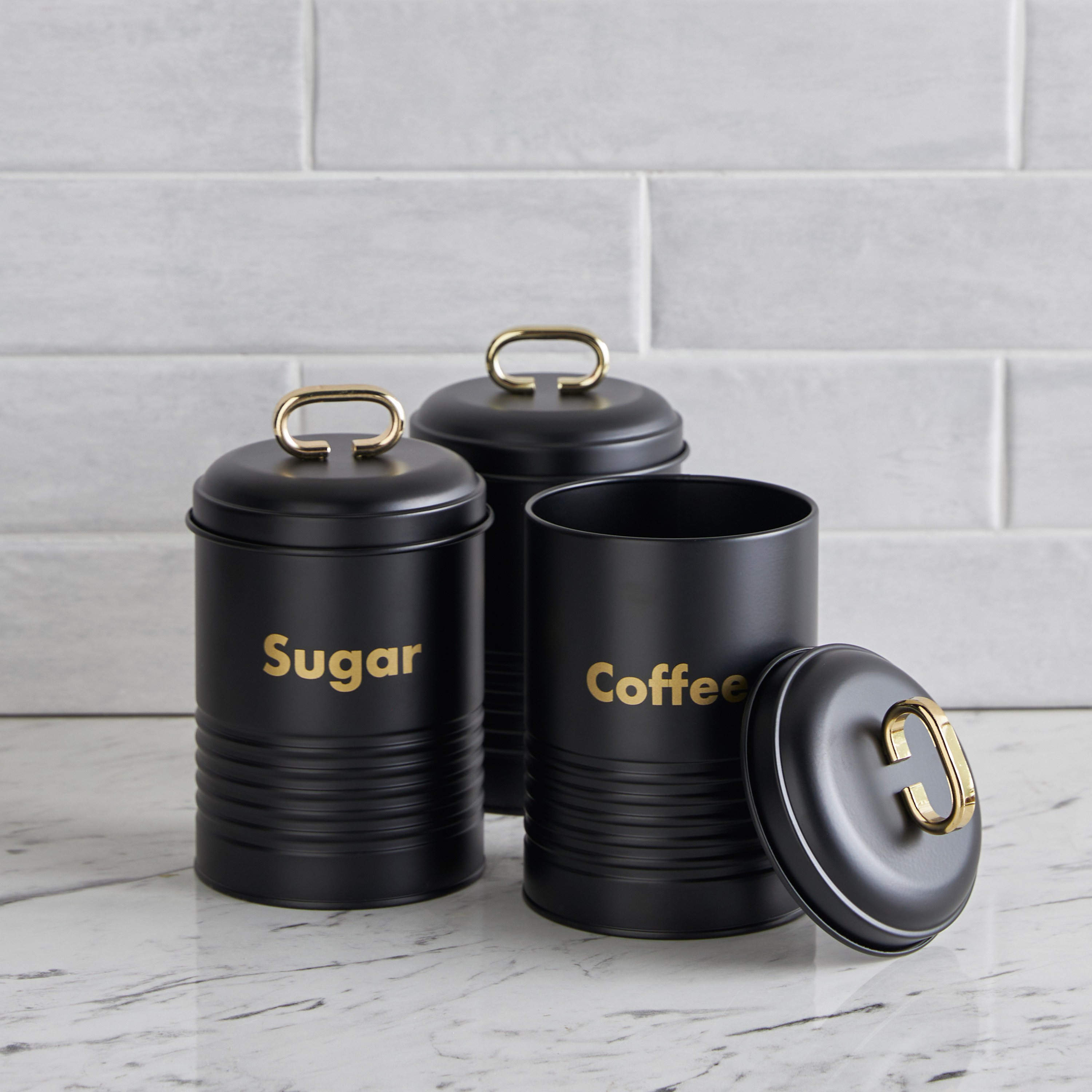 Haven 4-Piece Canister and Bread Bin Set-household-kitchen-foodstorage-breadbasketsandbins-image-3