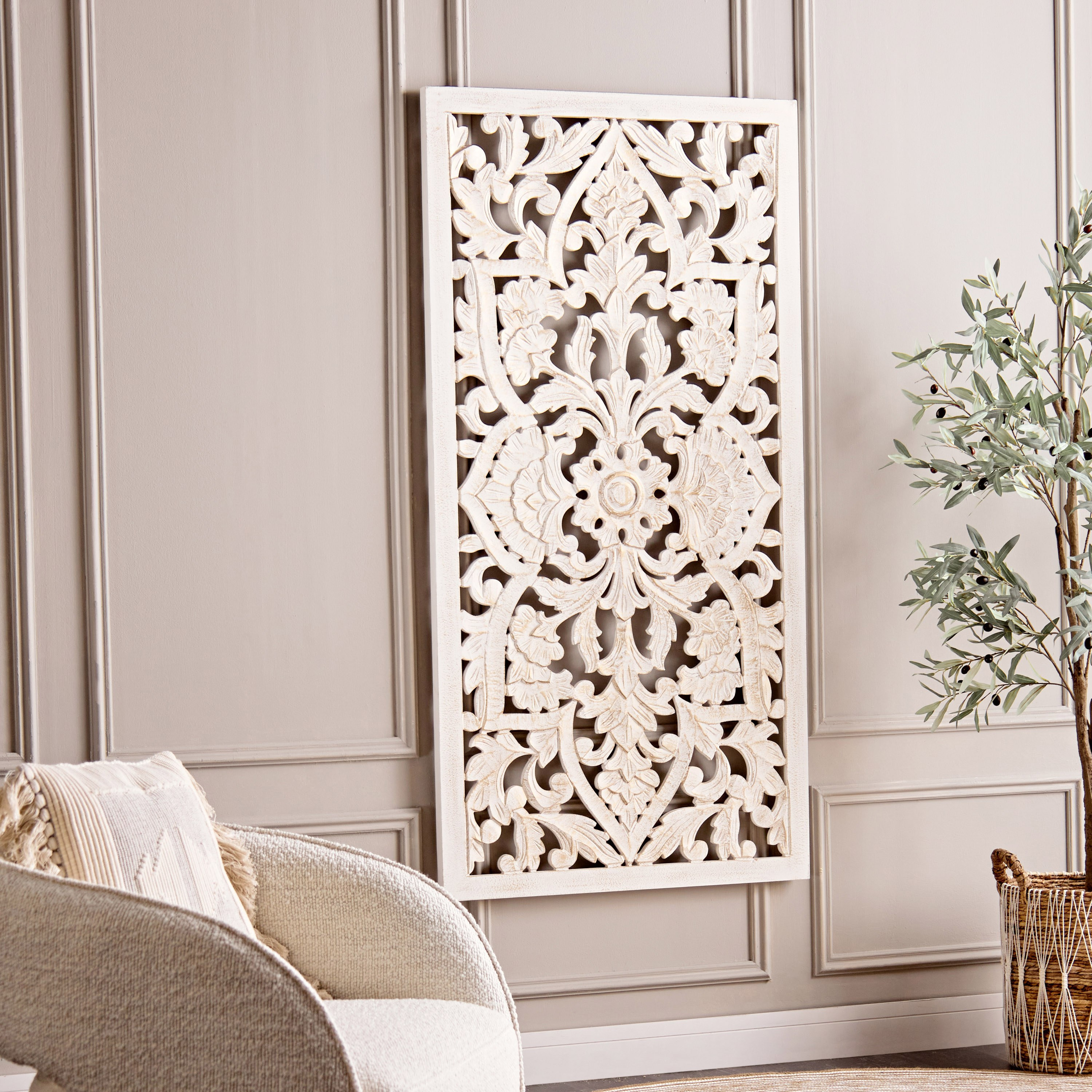 Niesha Framed Wall Decor - 80x160 cm-household-walldecorandmirrors-wallaccents-image-4
