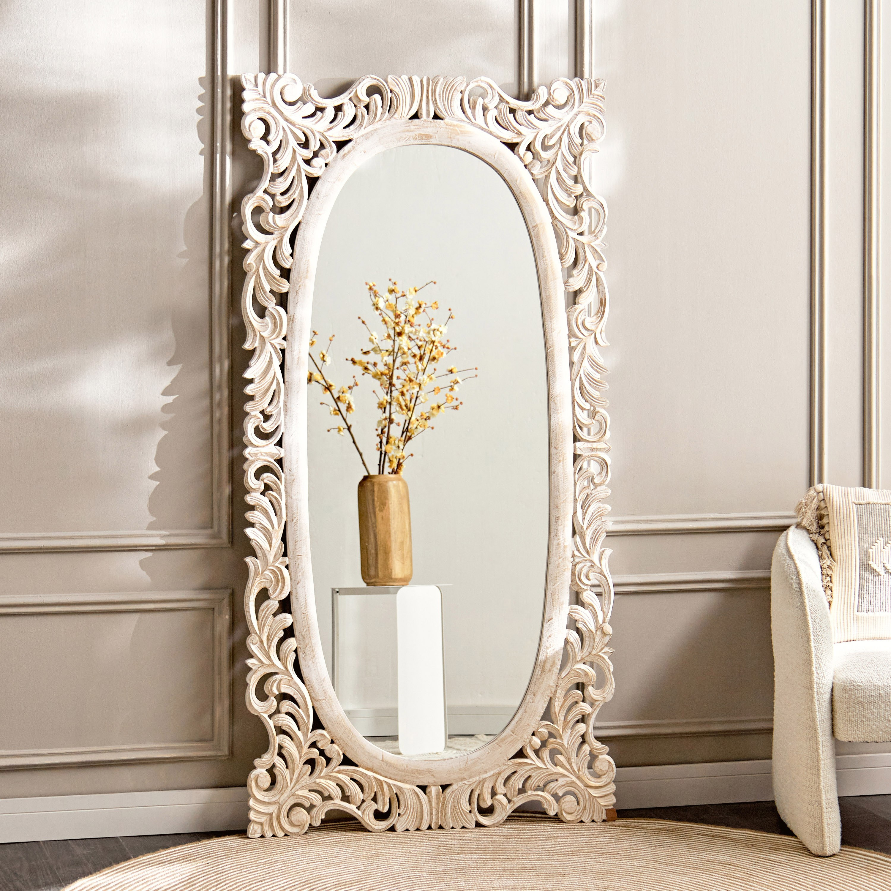 Sada Leaner Mirror - 90x180 cm-household-walldecorandmirrors-mirrors-floormirrors-image-1