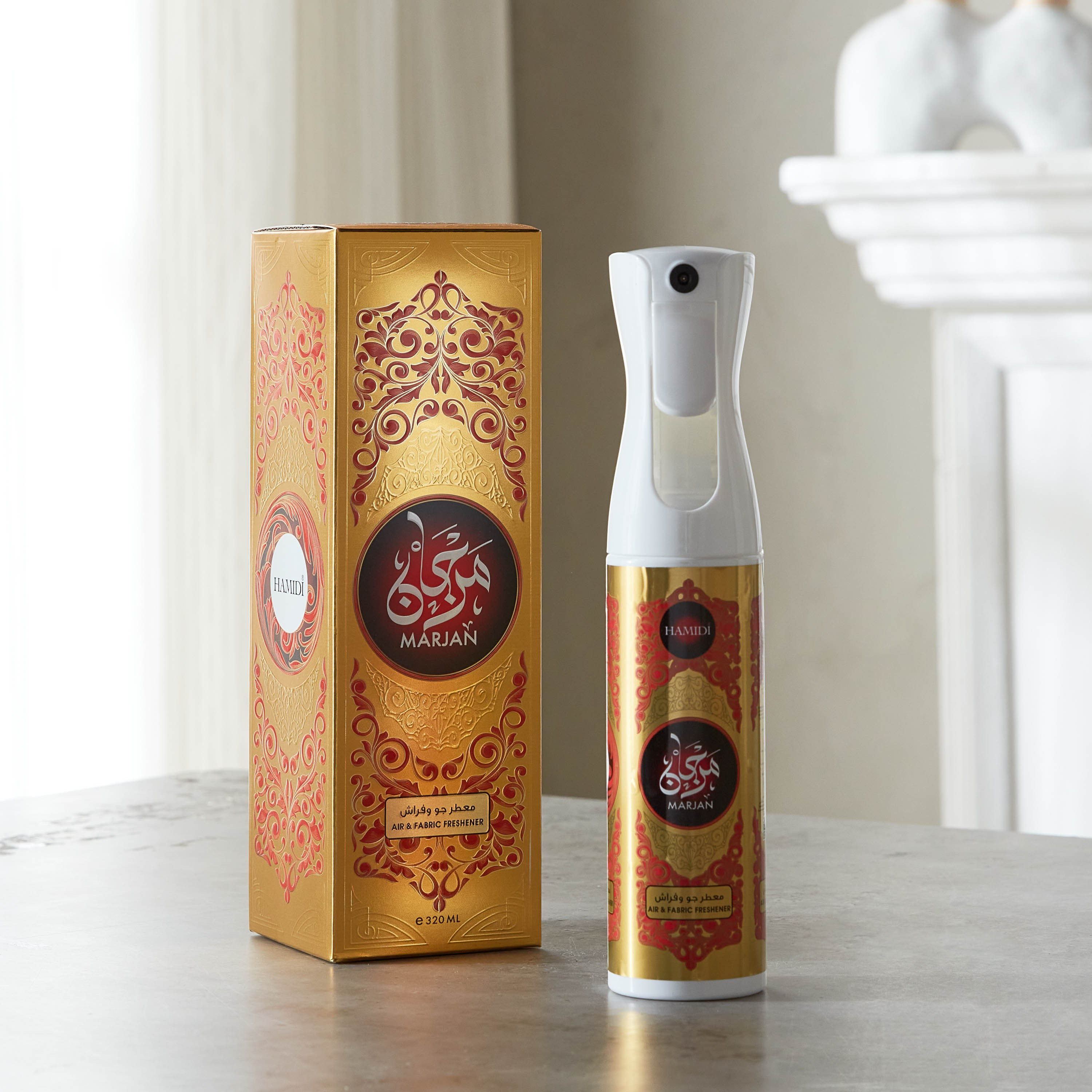 Hamidi Marjan Home and Fabric Spray - 320 ml-household-homefragrance-homesprays-image-1