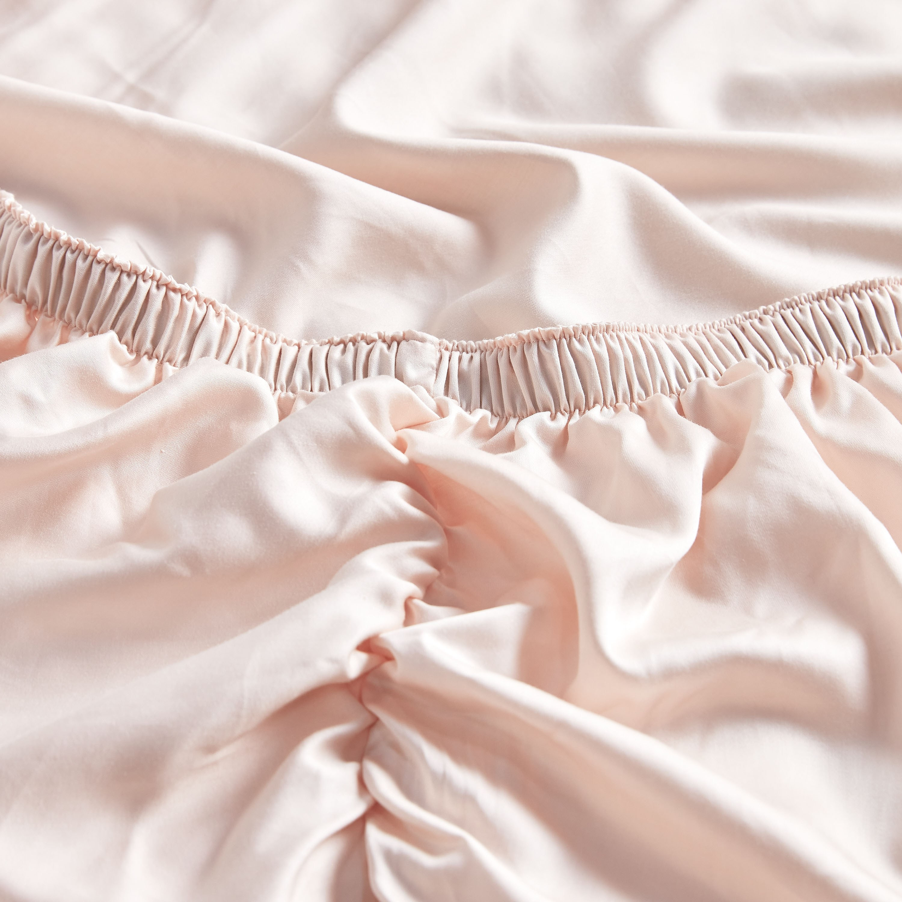 Sterla Tencel Sateen 500 Thread Count King Fitted Sheet - 180x205 cm-household-bedding-sheetsandpillowcases-fittedsheets-image-2