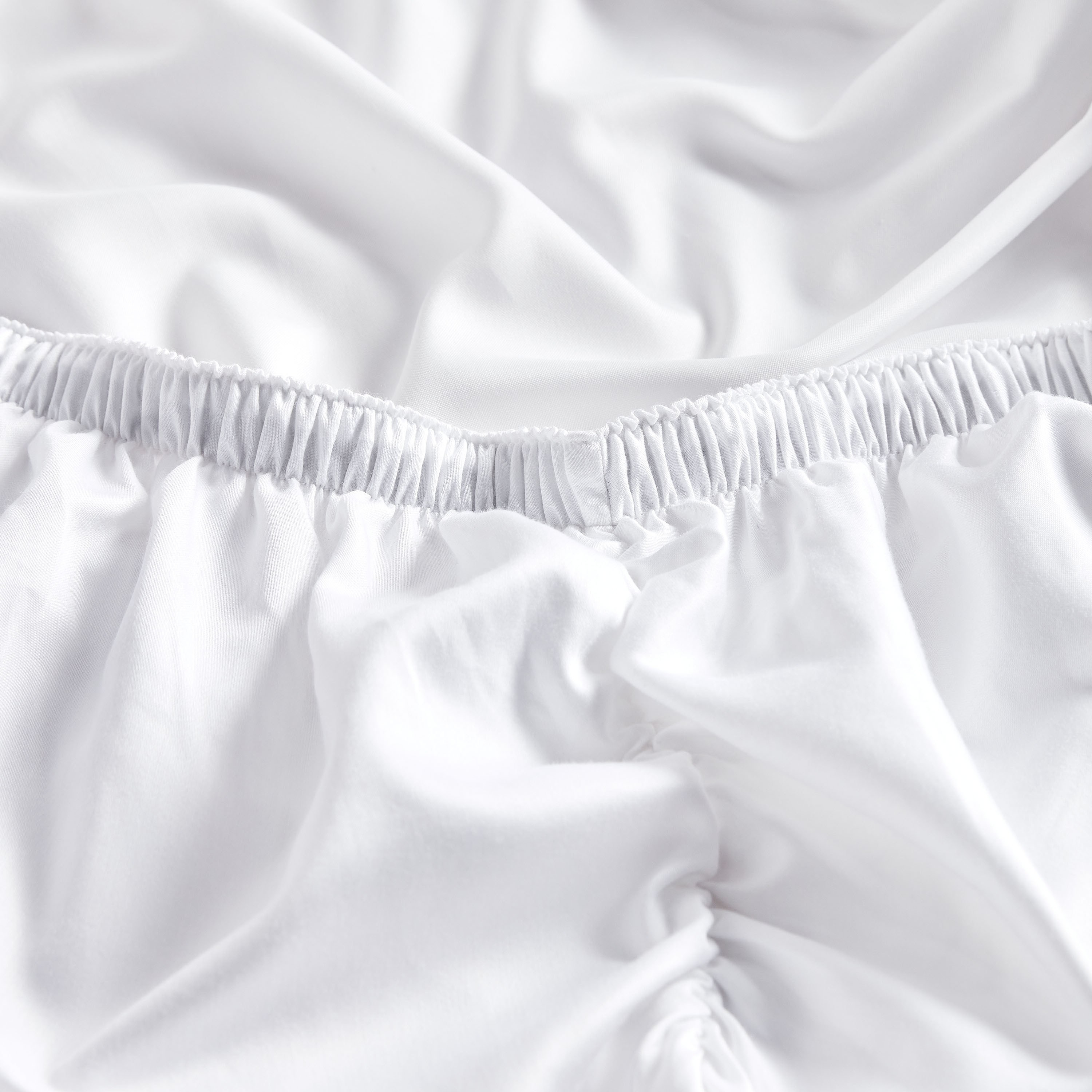 Sterla Tencel Sateen 500 Thread Count Queen Fitted Sheet - 160x200 cm-household-bedding-sheetsandpillowcases-fittedsheets-image-2