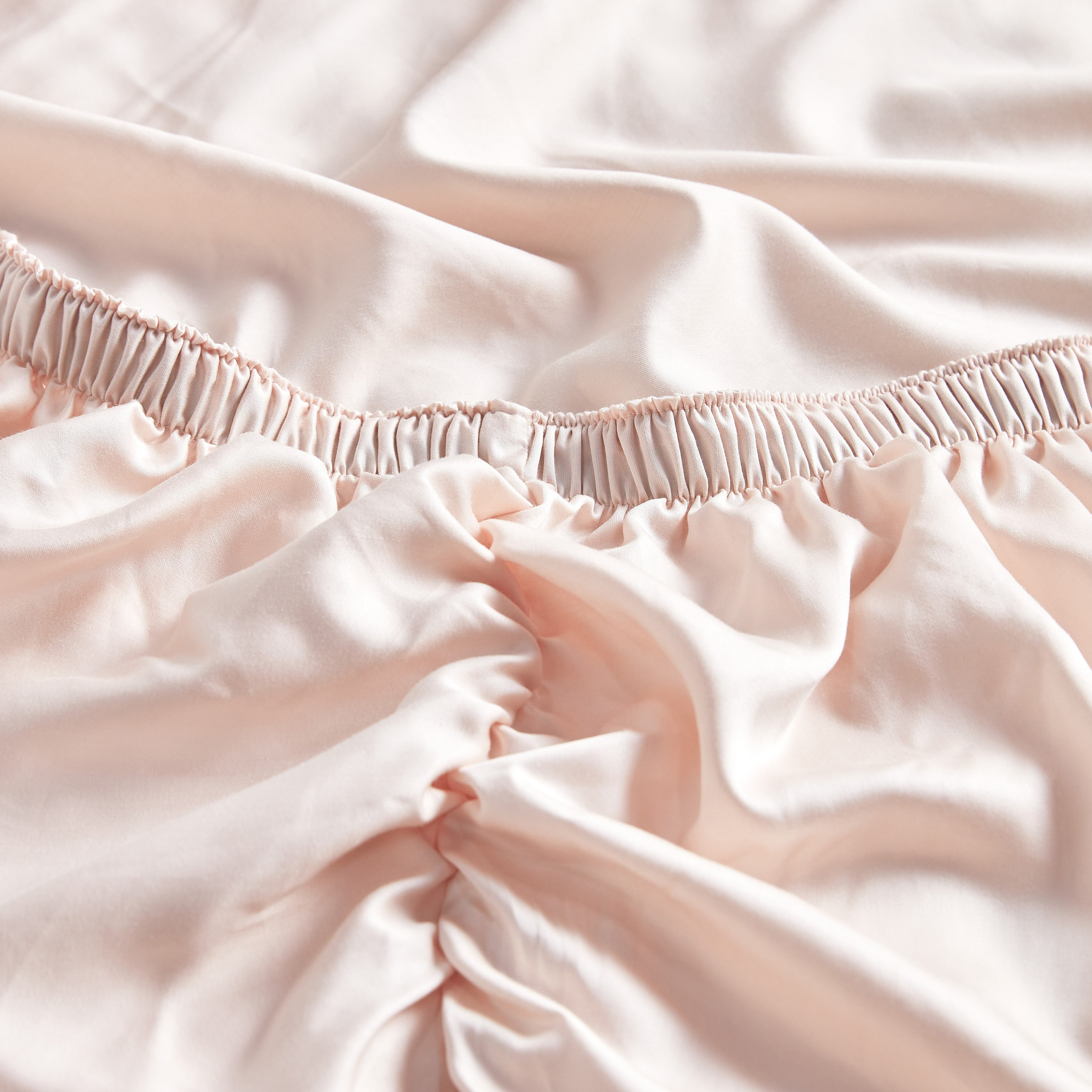 Sterla Tencel Sateen 500 Thread Count Super King Fitted Sheet - 200x205 cm-household-bedding-sheetsandpillowcases-fittedsheets-image-2