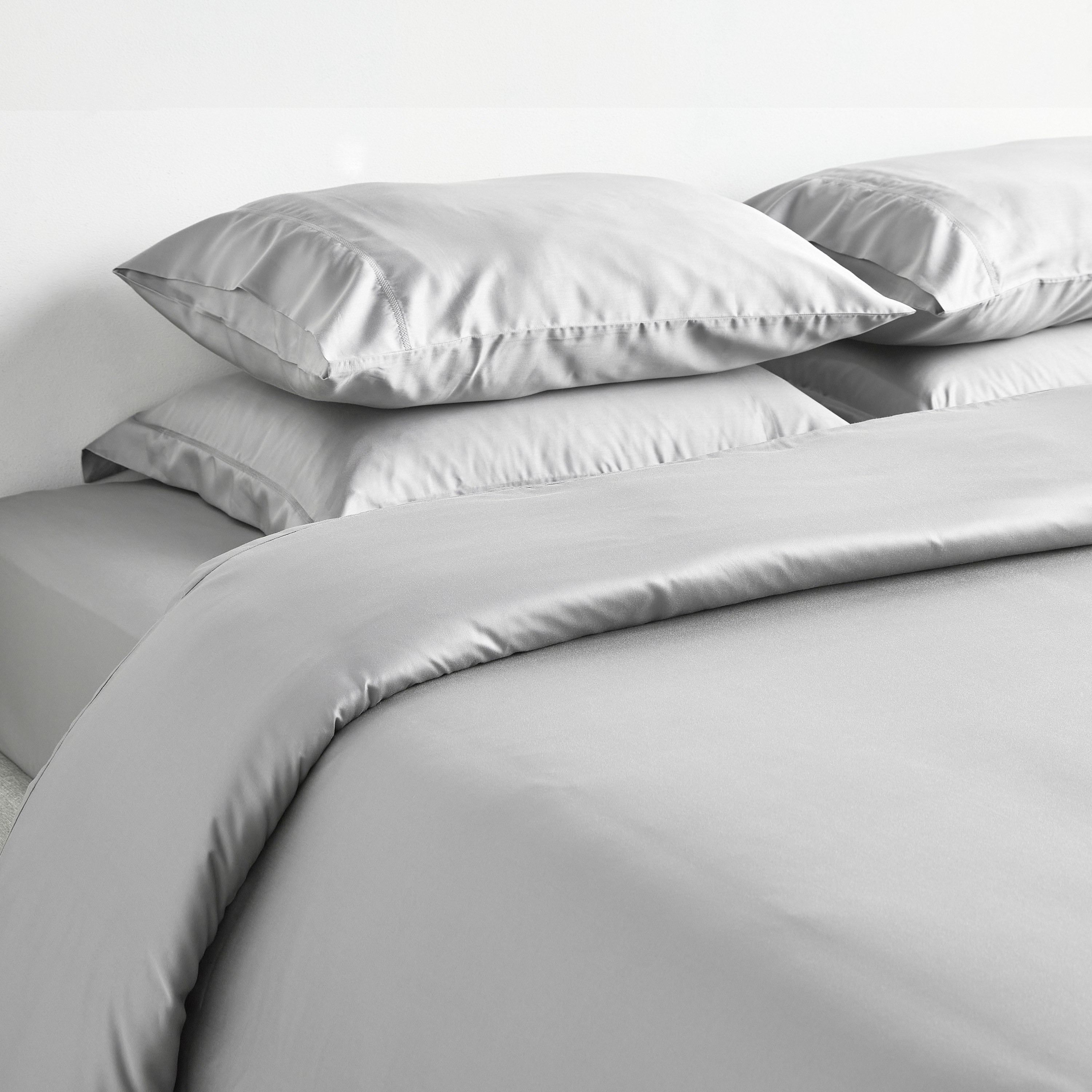 Sterla Tencel Sateen 500 Thread Count Super King Fitted Sheet - 200x205 cm-household-bedding-sheetsandpillowcases-fittedsheets-image-4