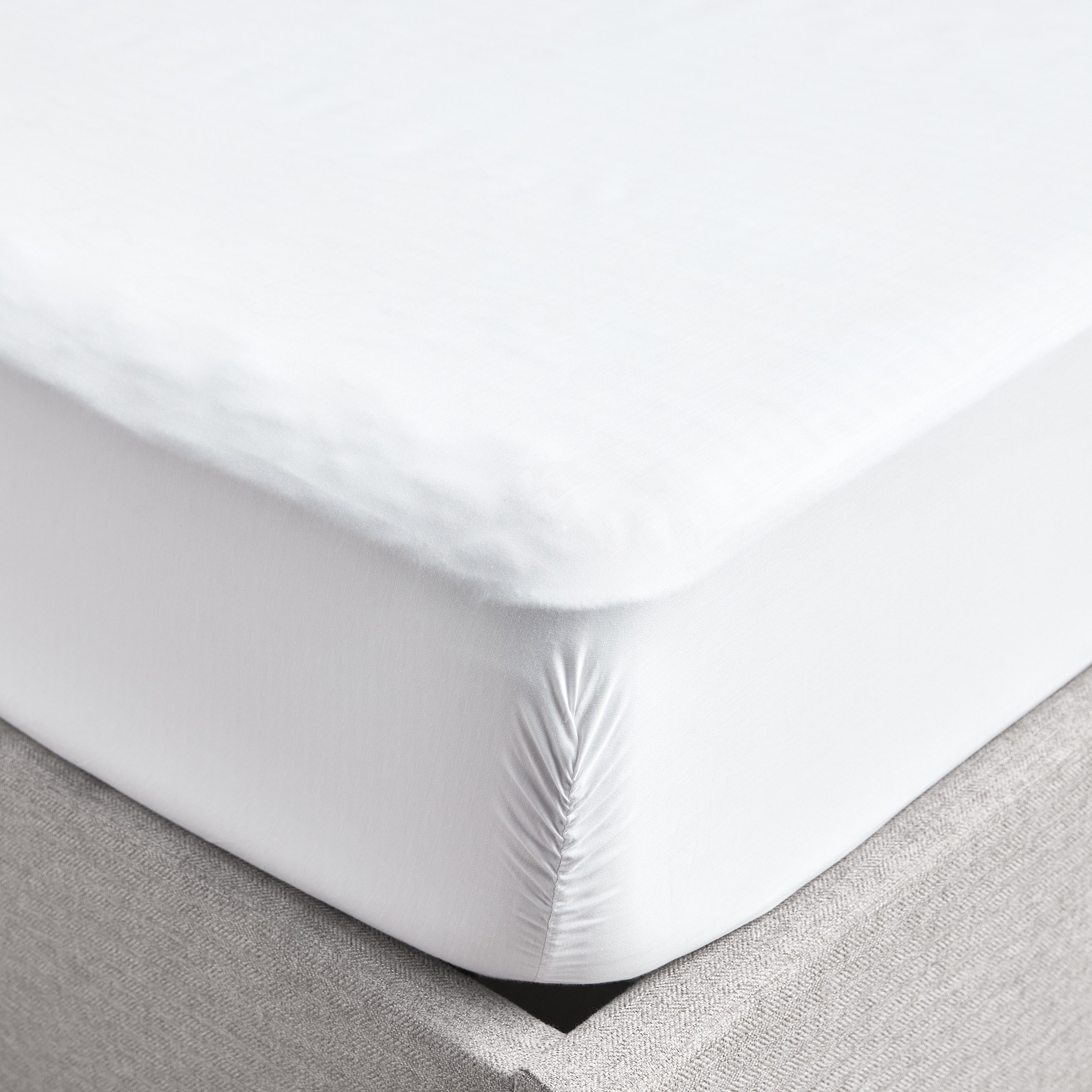 Sterla Tencel Sateen 500 Thread Count Super King Fitted Sheet - 200x205 cm-household-bedding-sheetsandpillowcases-fittedsheets-image-1