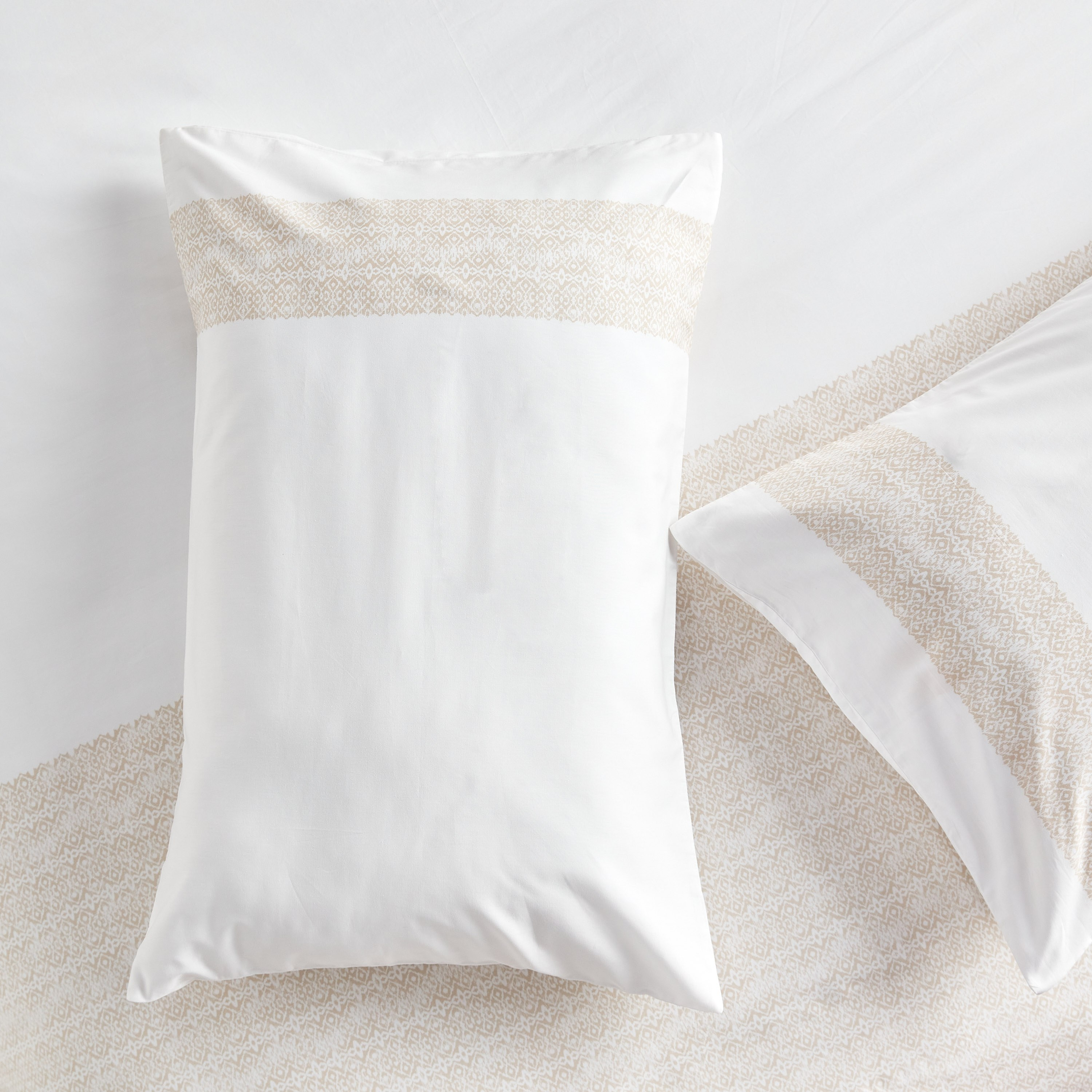 طقم غطاء لحاف سوبر كينج 3 قطع عدد خيوط 325 قطن بركال - إيترنيتي - 260x220 سم-household-bedding-duvetandcovers-duvetcovers-image-3