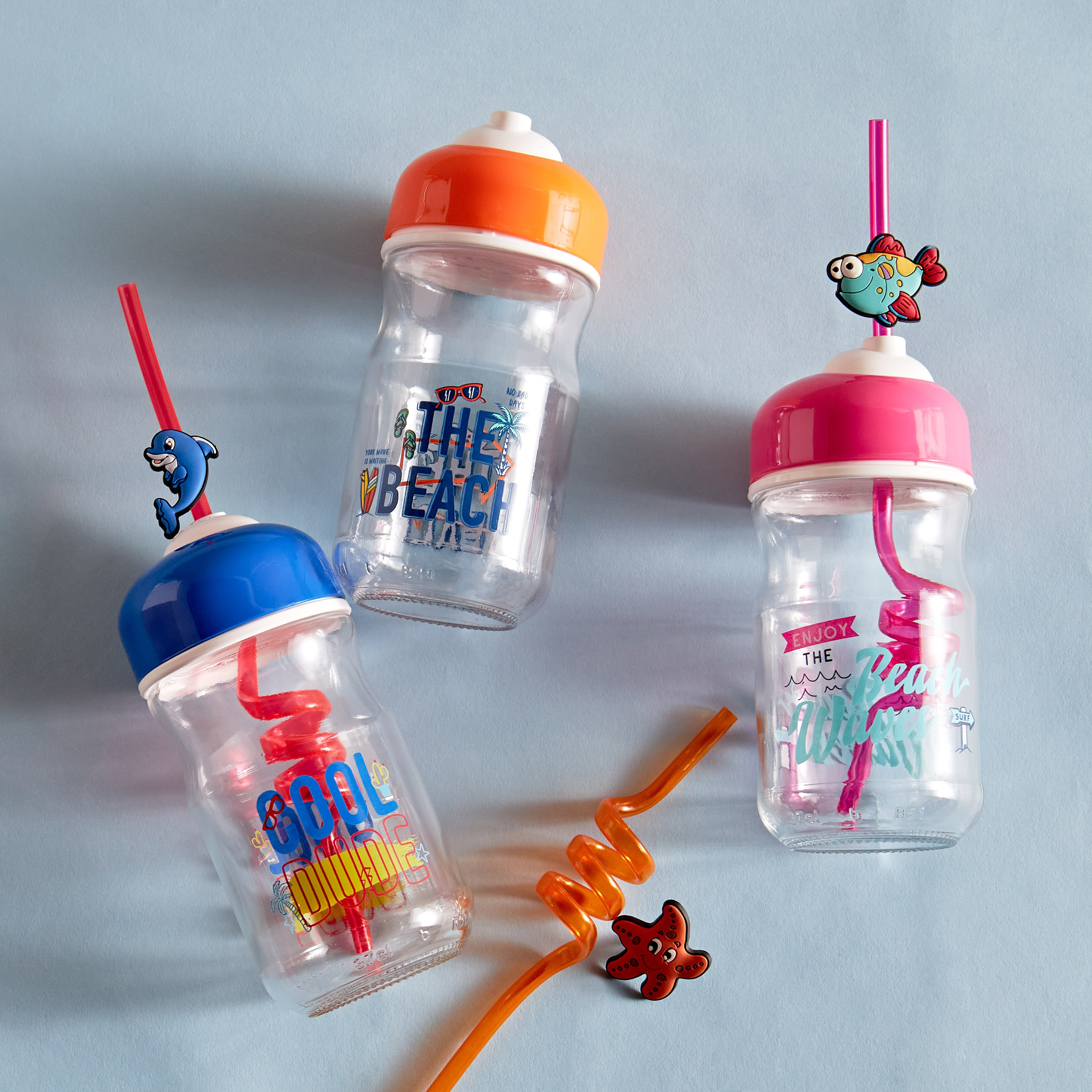 Glass sipper bottle for hot sale baby