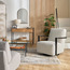 Como Fabric Swivel Armchair-furniture-sofaandseating-armchairs-image-6