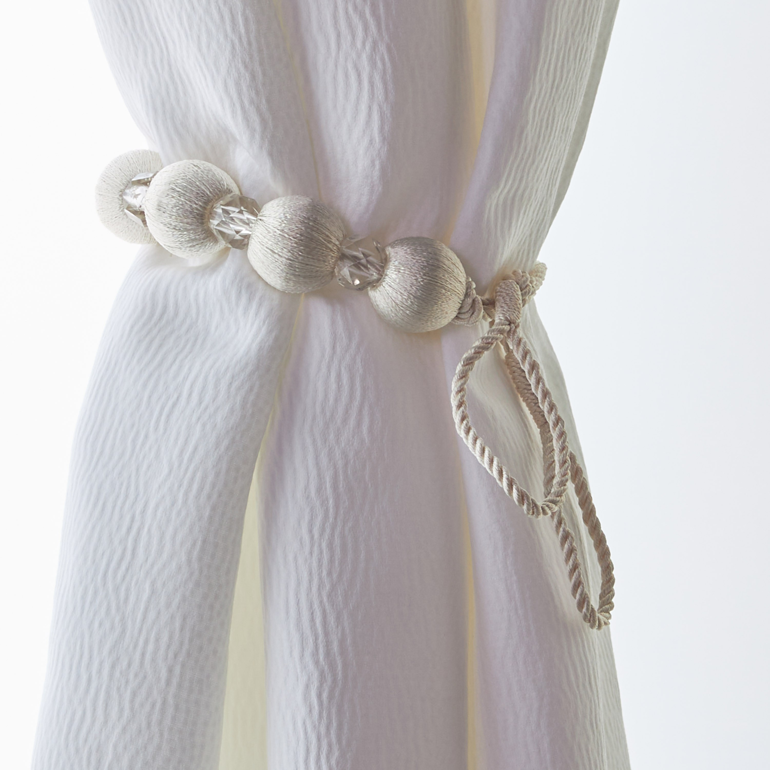 Crystal Rope Curtain Tieback - 61 cm-household-windows-curtainrodsandaccessories-windowaccessories-image-2