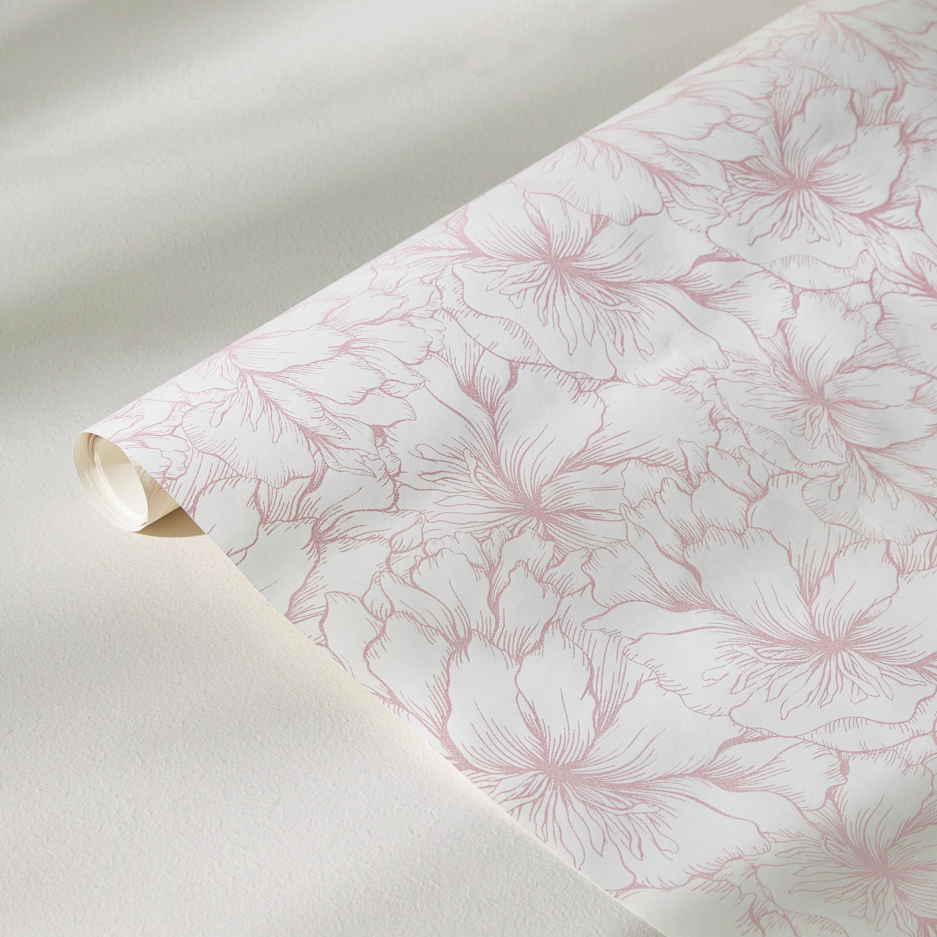 ورق تغليف هدايا بتصميم أزهار - نيكول - 70x300 سم-household-giftingaccessories-accessories-image-1
