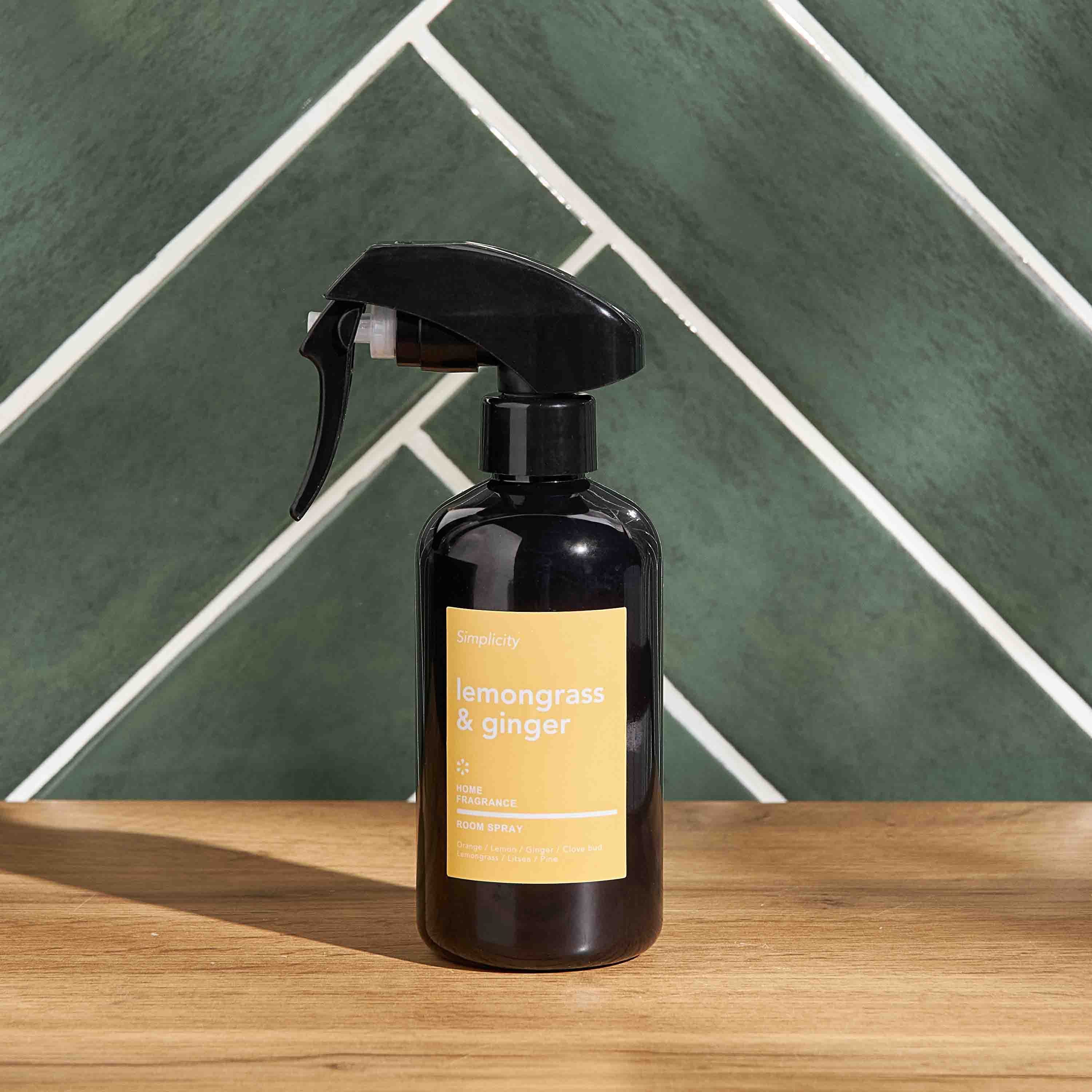 Simplicity Lemongrass and Ginger Room Spray - 240 ml-household-homefragrance-homesprays-image-1