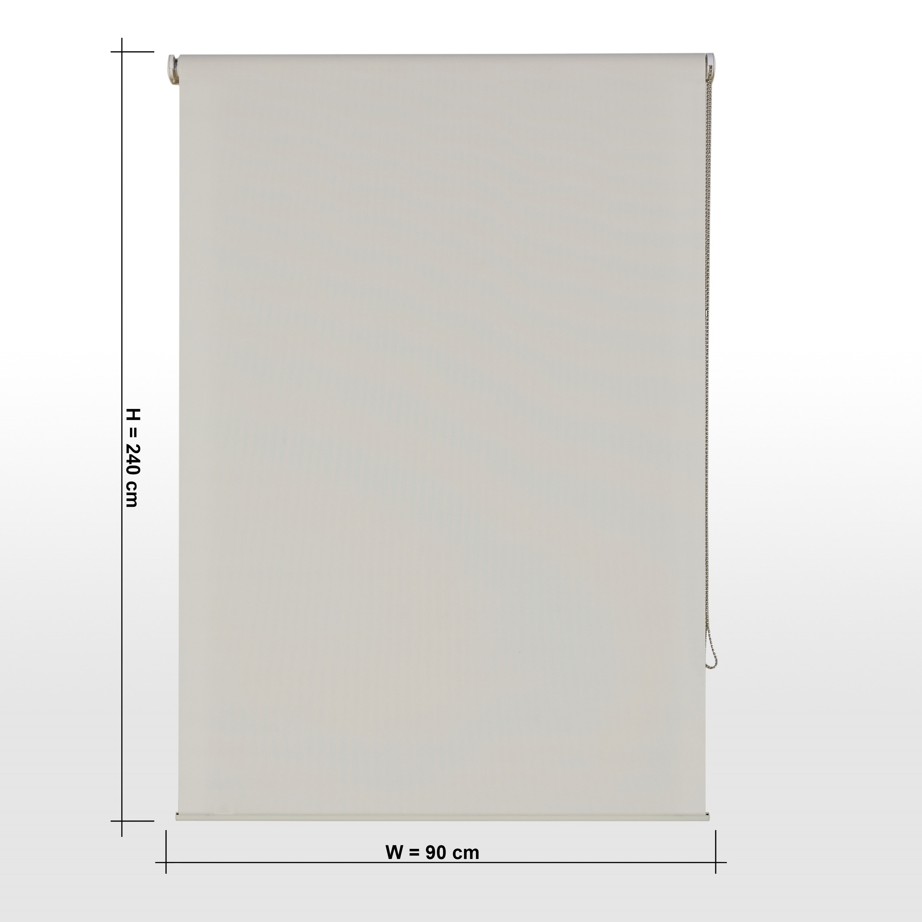 Modern Sunscreen Non-Blackout Blind - 90x240 cm-household-windows-blinds-image-5