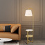 مصباح أرضية معدن مع طاولة رخام - لامبرت - 163 سم-household-lighting-floorlamps-image-1