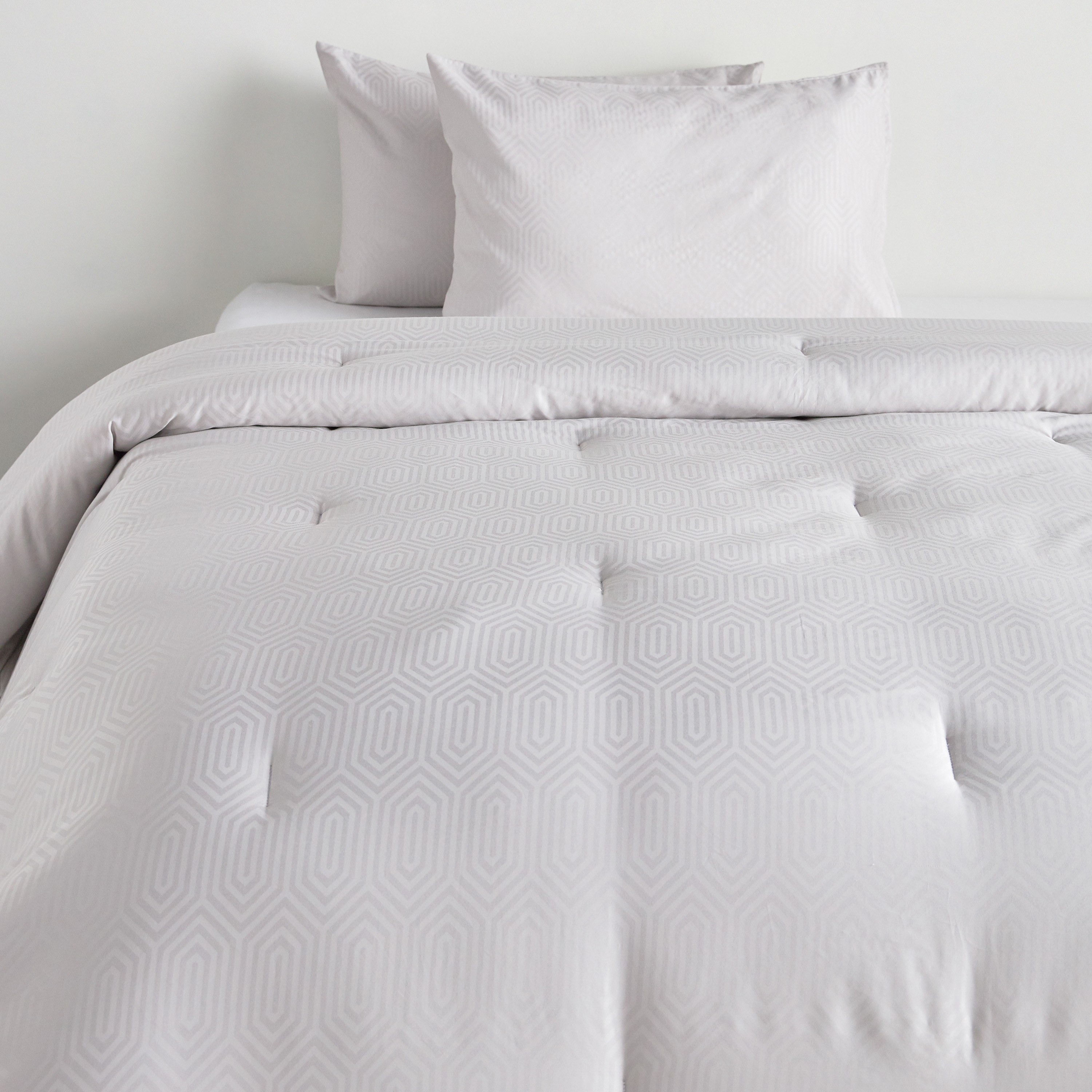 Amour Egyptian Cotton Sateen 300 Thread Count 3-Piece Full Comforter Set - 160x240 cm-household-bedding-comfortersandbedspreads-comforters-image-2