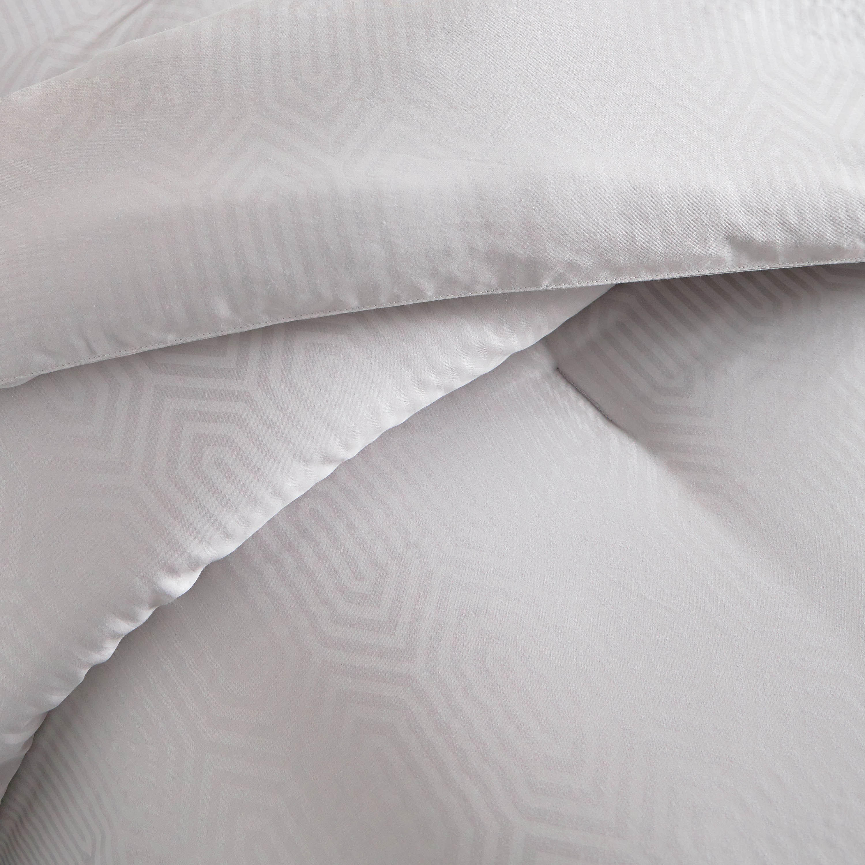 Amour Egyptian Cotton Sateen 300 Thread Count 3-Piece Super King Comforter Set - 250x260 cm-household-bedding-comfortersandbedspreads-comforters-image-4