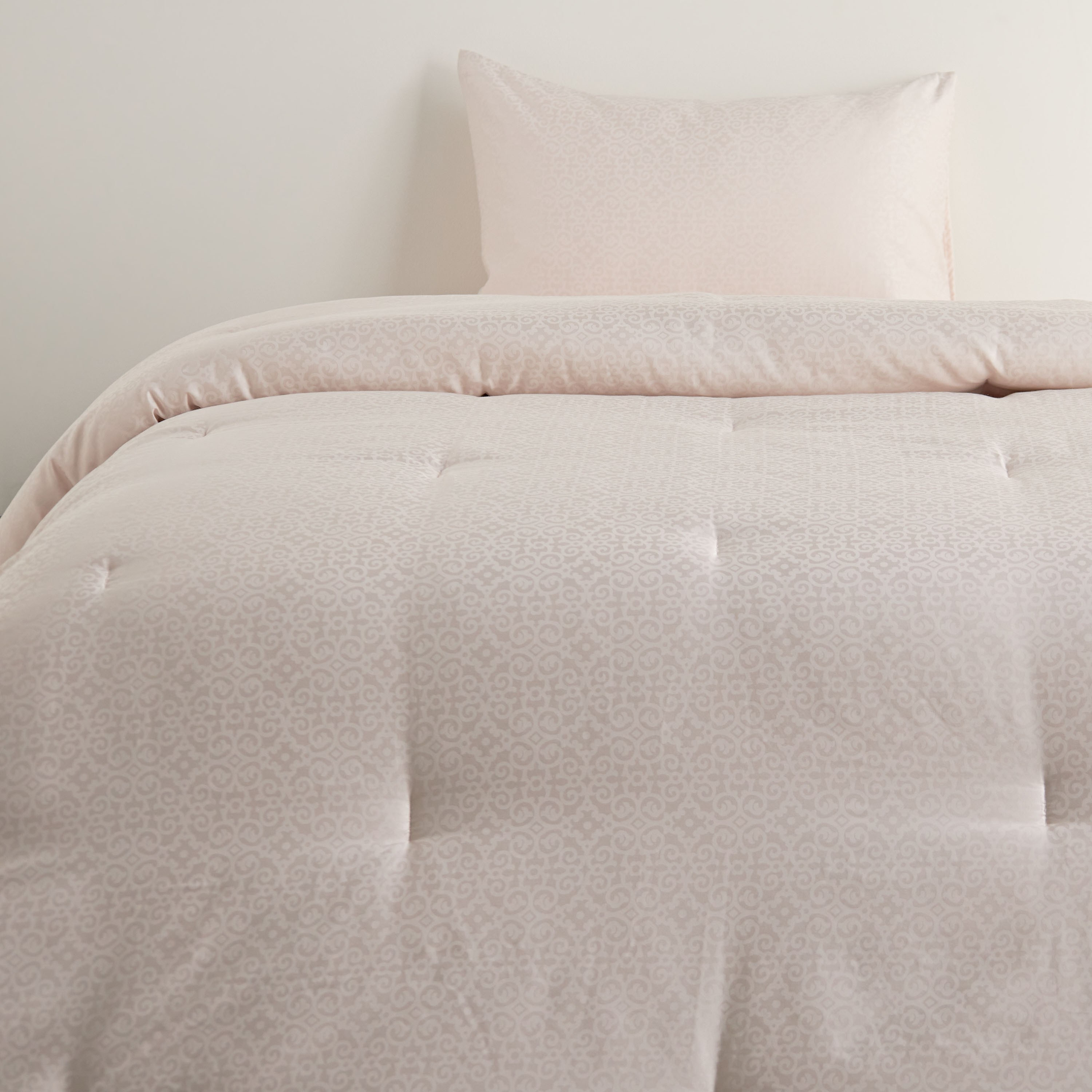 Amour Egyptian Cotton Sateen 300 Thread Count 3-Piece Super King Comforter Set - 250x260 cm-household-bedding-comfortersandbedspreads-comforters-image-2