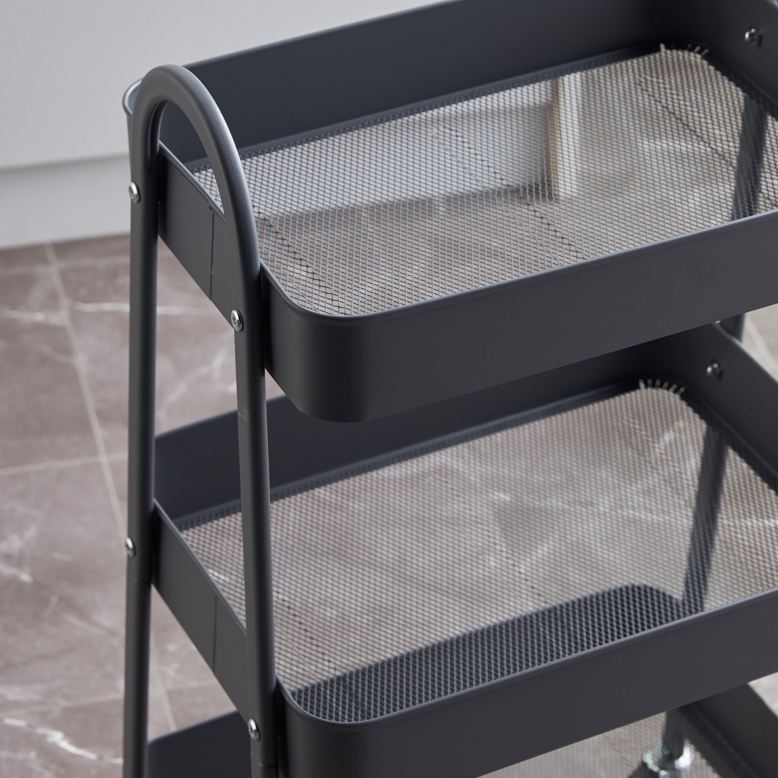 Blair 3-Tier Kitchen Trolley-household-kitchen-kitchenorganising-kitchentrolleys-image-3