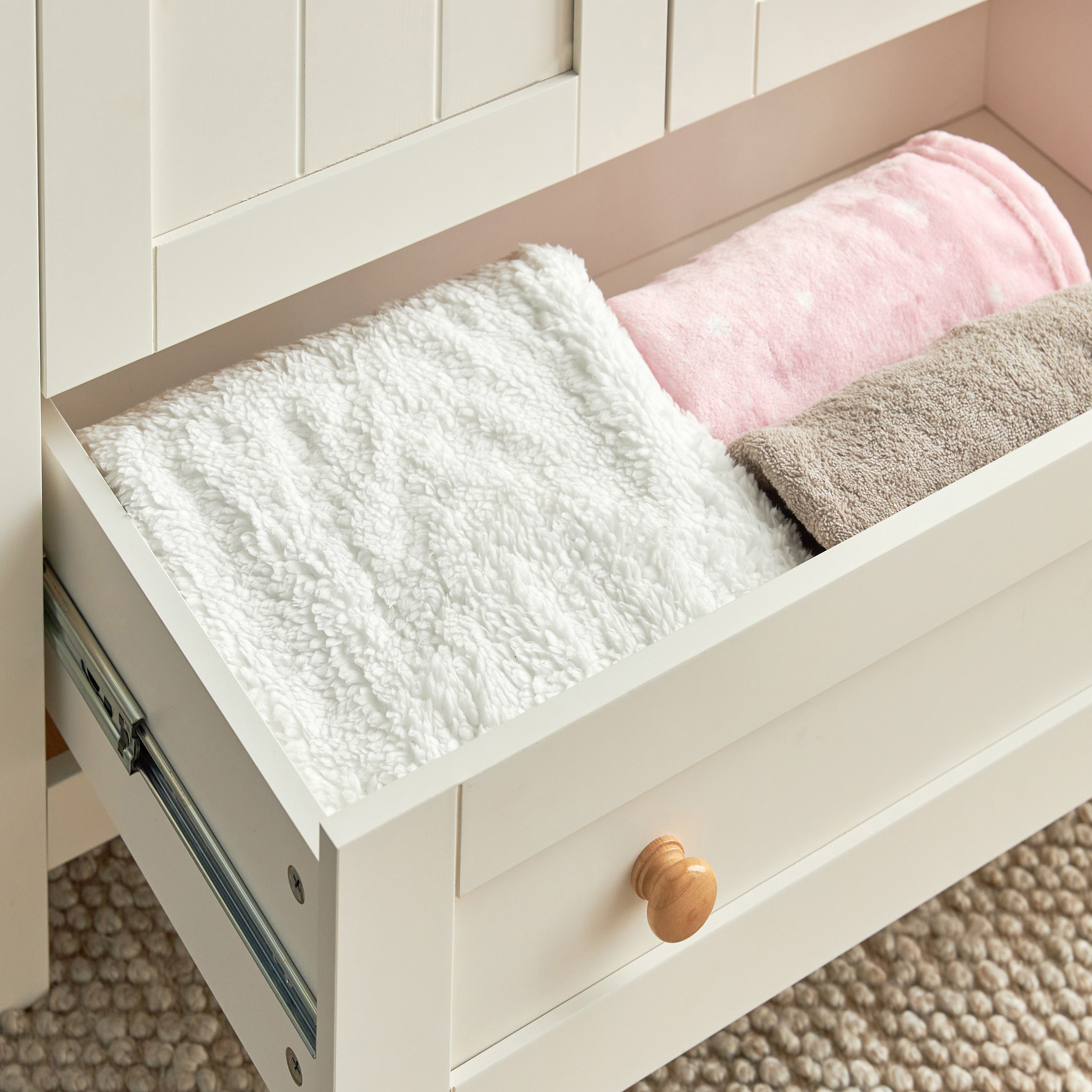 Dreamland 2-Door Wardrobe with Drawer-babyandkids-roomfurniture-wardrobes-image-4