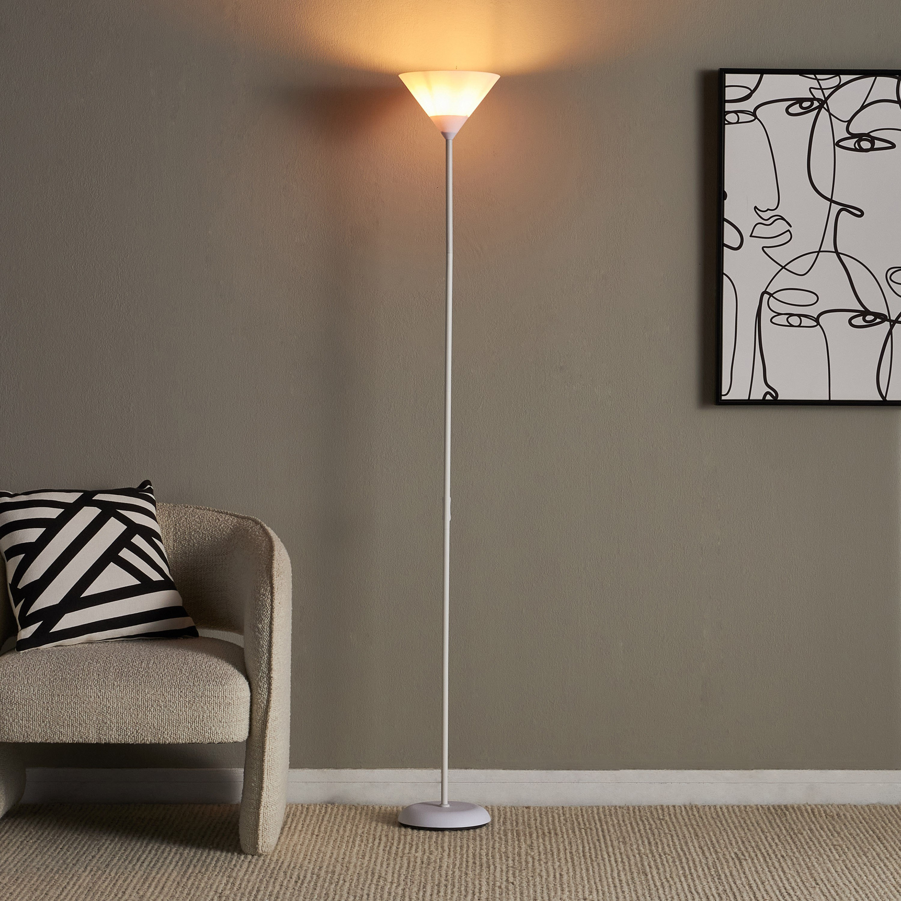 Pentine Metal Floor Lamp - 175 cm-household-lighting-floorlamps-image-2