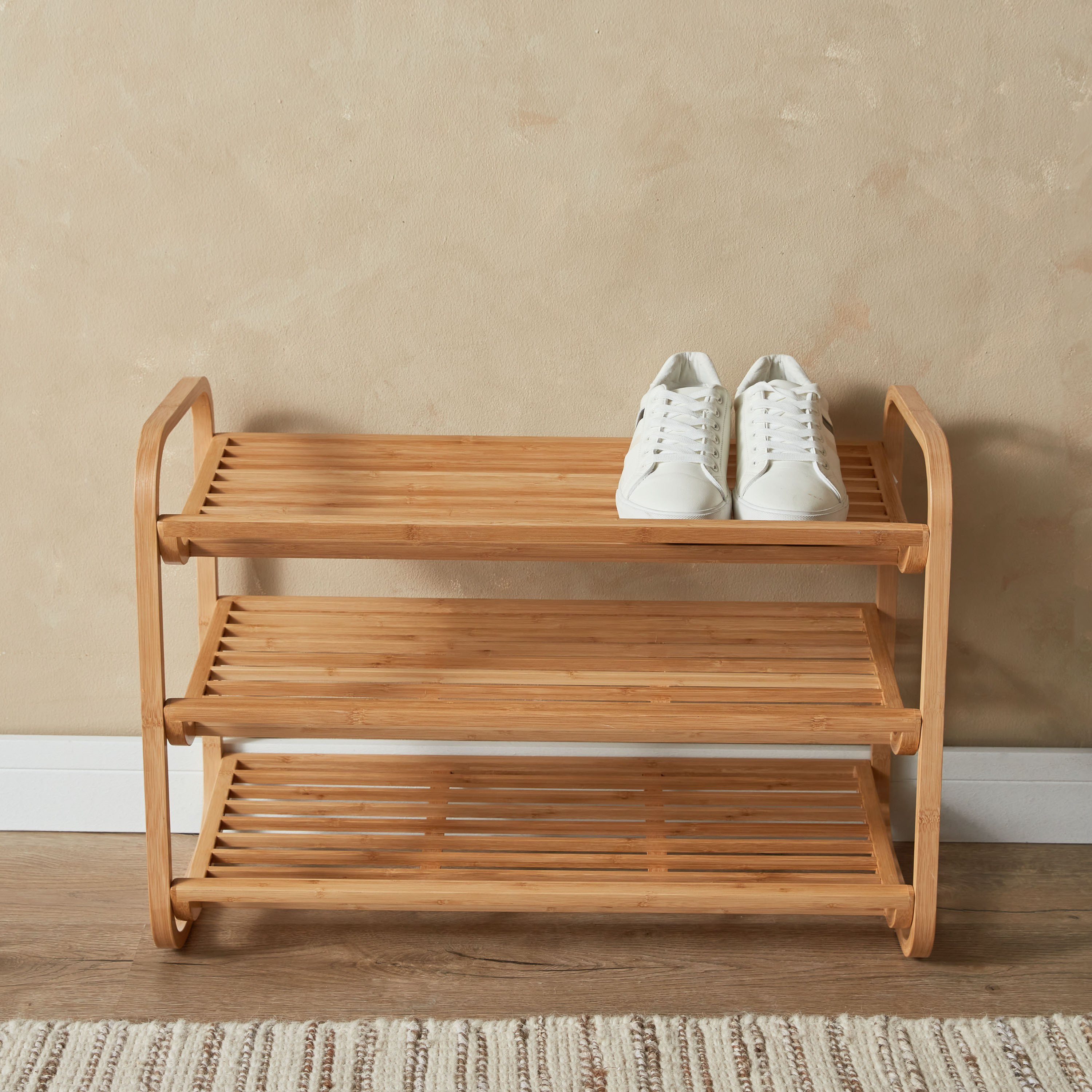 Daniel 3-Tier Shoe Rack - 32x72 cm-household-storage-storagesolutions-shoeracksandstorage-image-2