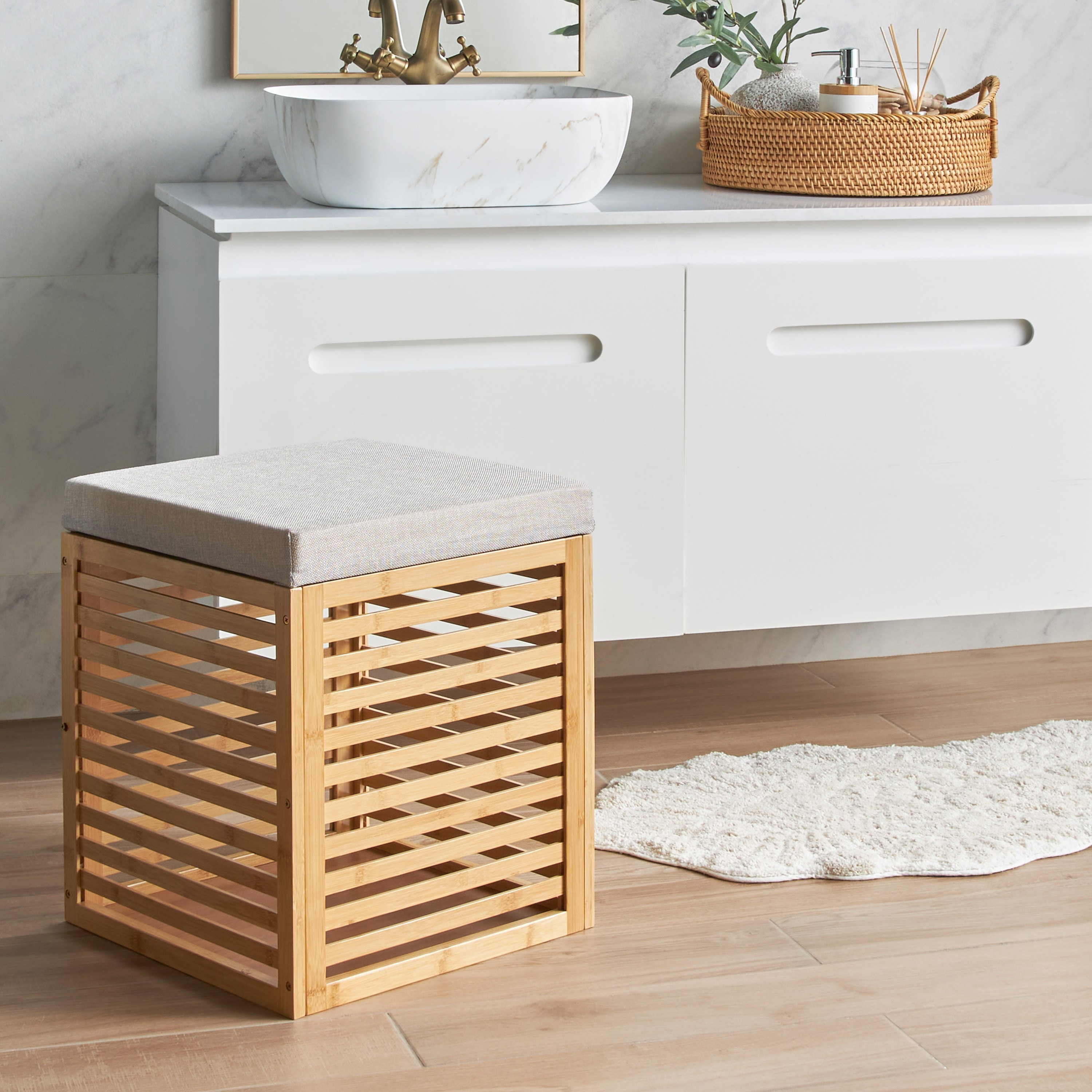 Aaron Bamboo Storage Stool-household-storage-storagesolutions-storageboxesandbaskets-image-4