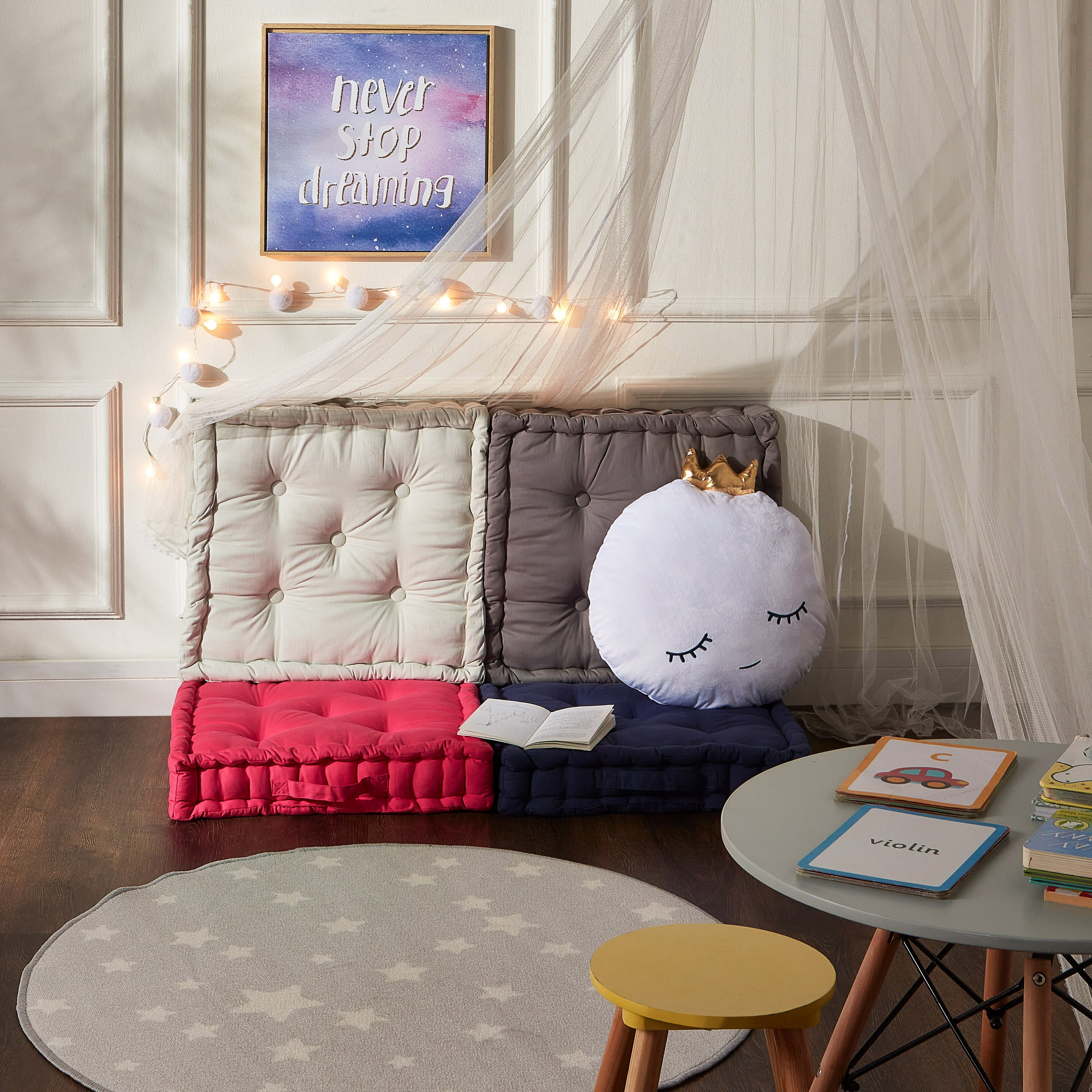 وسادة أرضية - ألدر - 50x50 سم-babyandkids-beddingandwindows-bedding-floorcushionsandbeanbags-image-4