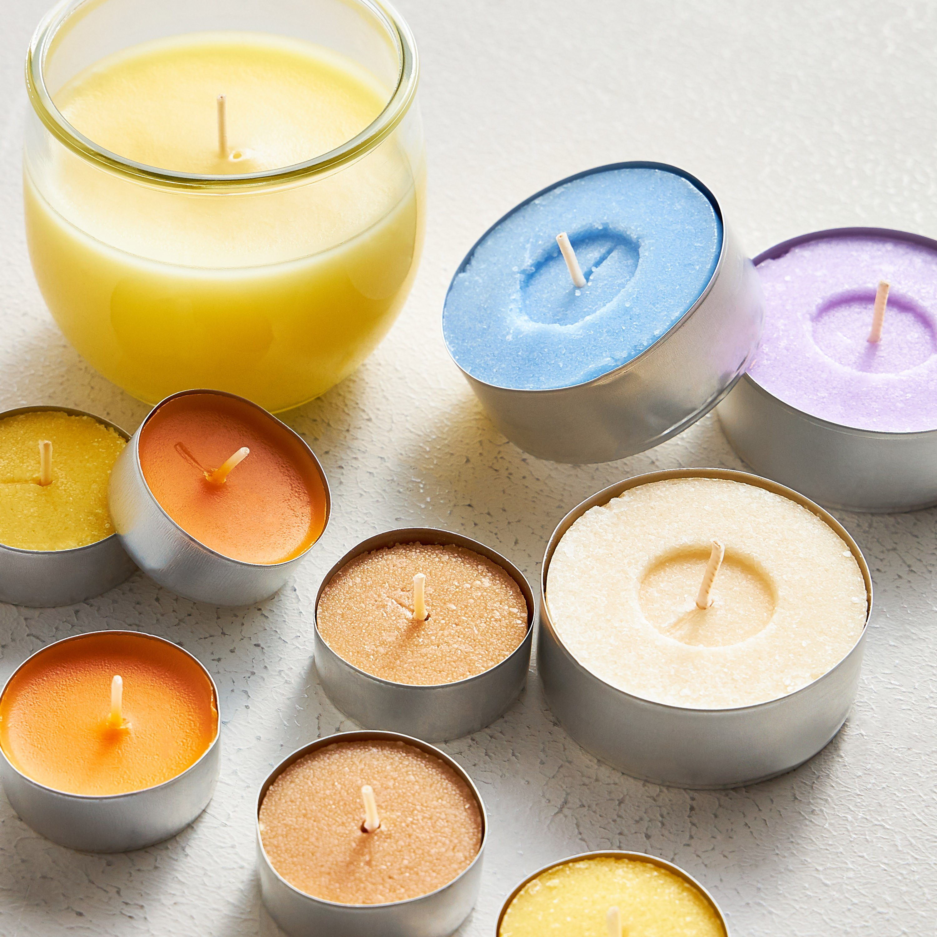 شموع صغيرة برائحة البرتقال والشوكولاتة - بيتالي - طقم 25 قطعة-household-homefragrance-candles-image-3