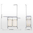 Niles Folding Laundry Centre - 130x38x175 cm-household-bathandlaundry-laundrysolutions-ironingboards-image-8