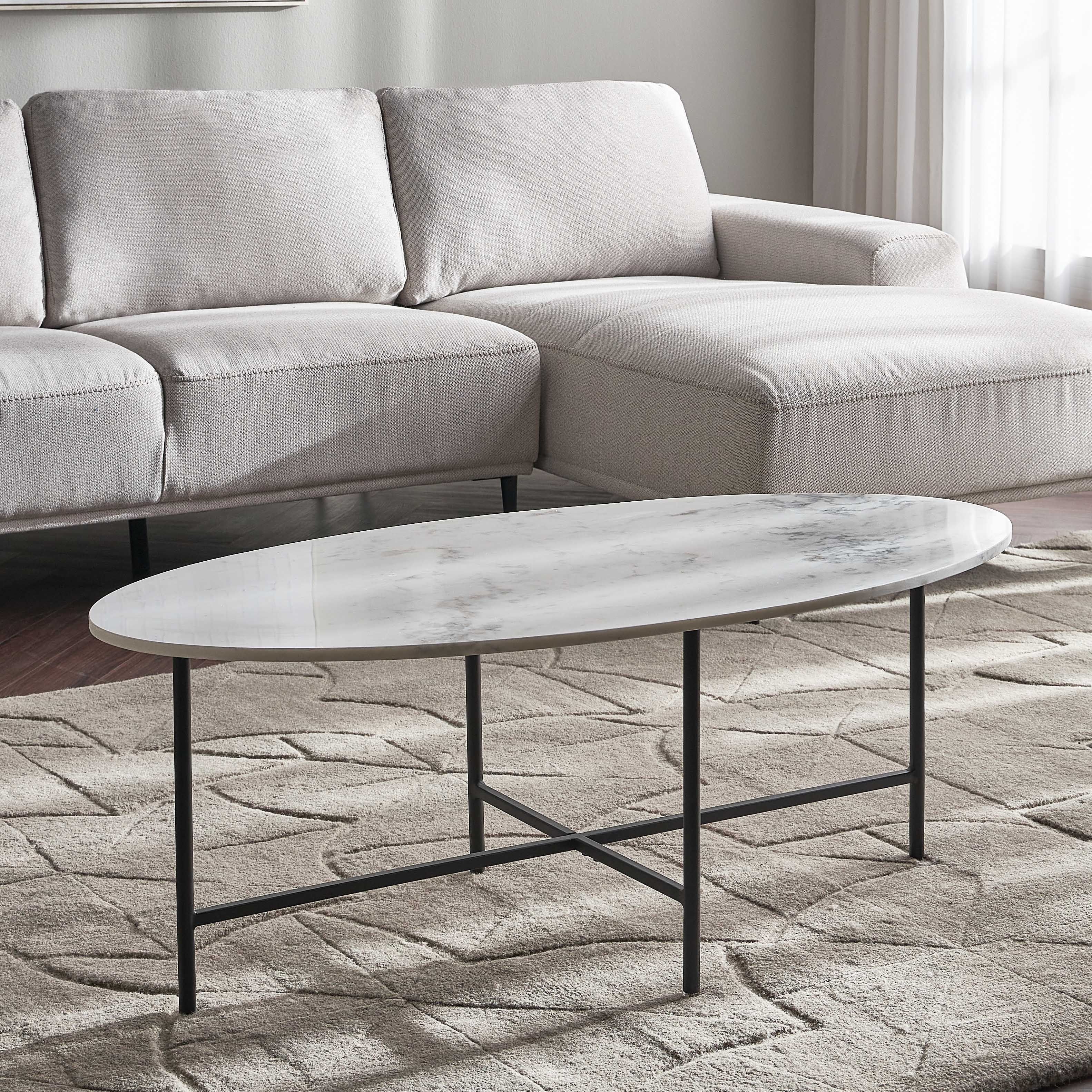 Opus Marble Top Coffee Table-furniture-livingroom-coffeetables-image-1