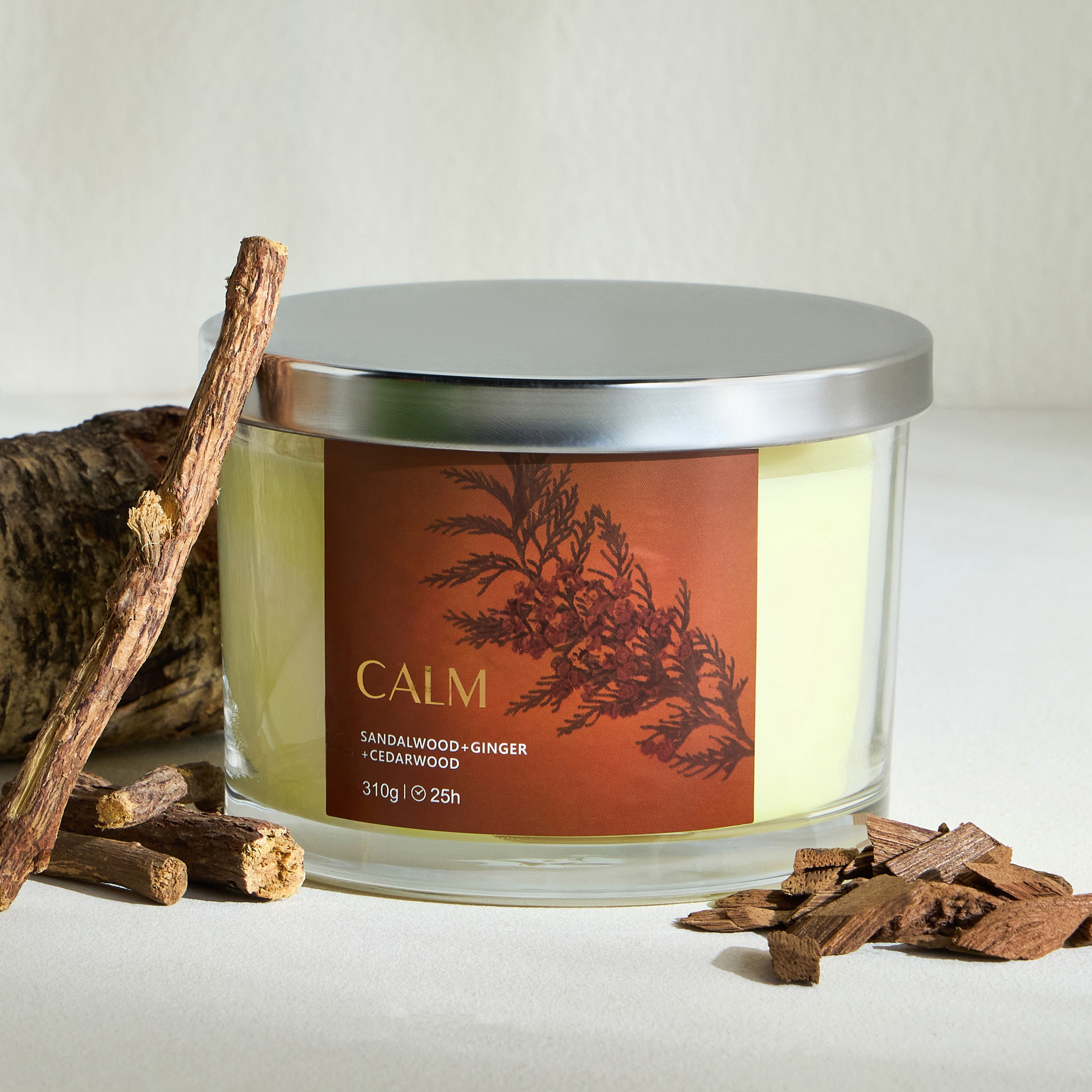 جرة شمع معطّرة 3 فتلّات كالم - أمبيانس - 25 ساعة-household-homefragrance-candles-image-1