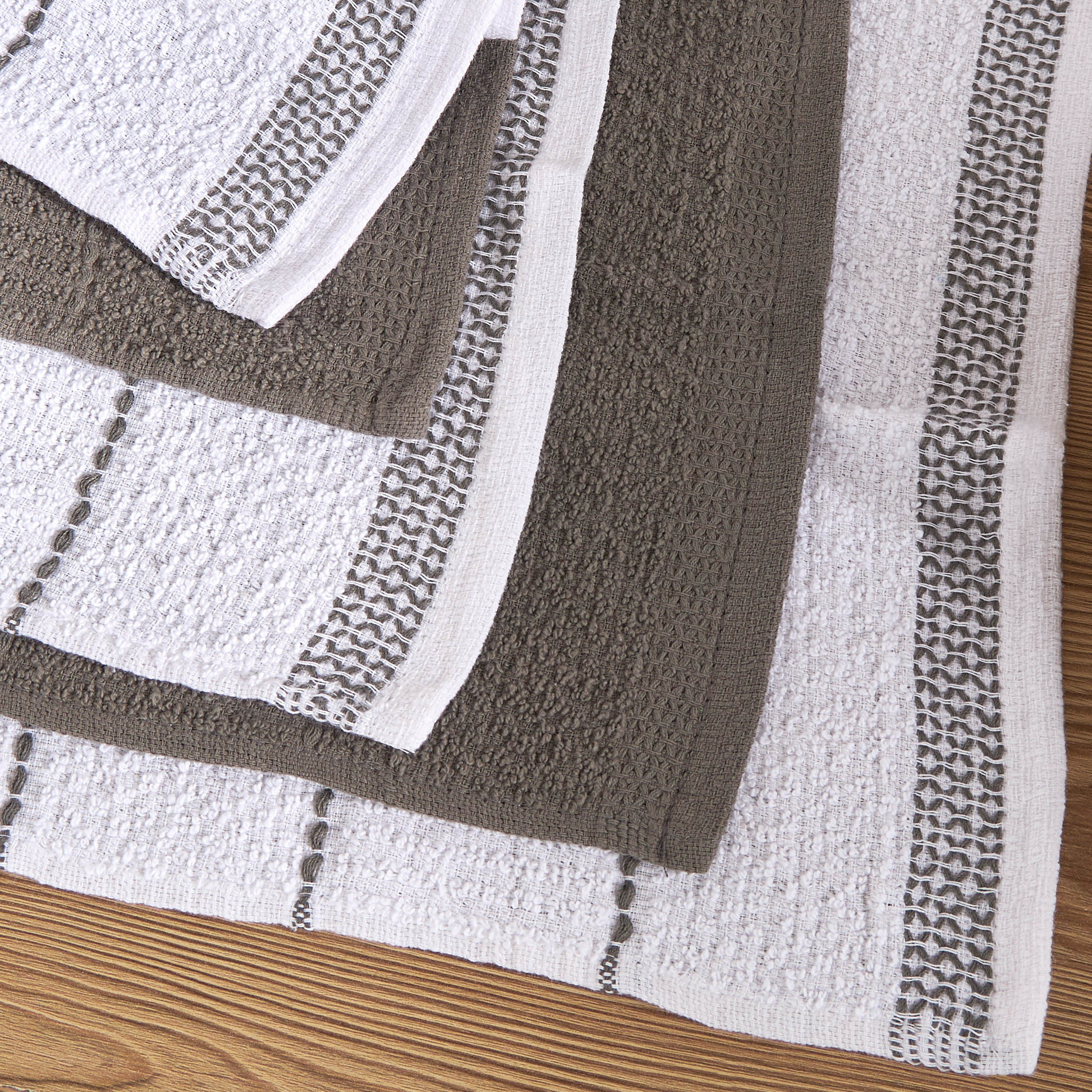 Kayden 5-Piece Kitchen Towel Set - 45x60 cm-household-kitchen-kitchenlinen-kitchentowelsandlinen-image-2