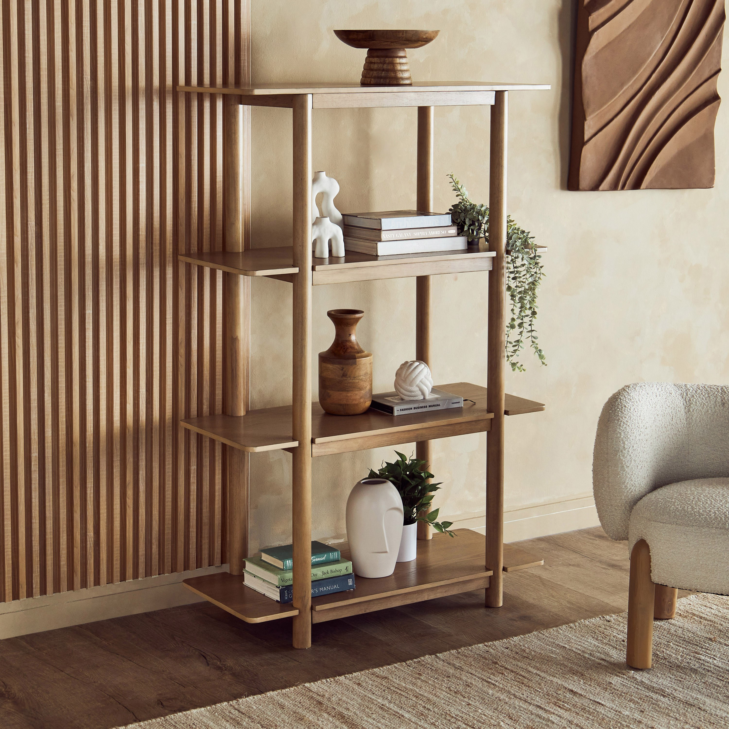 Rustic Comfort Display Stand