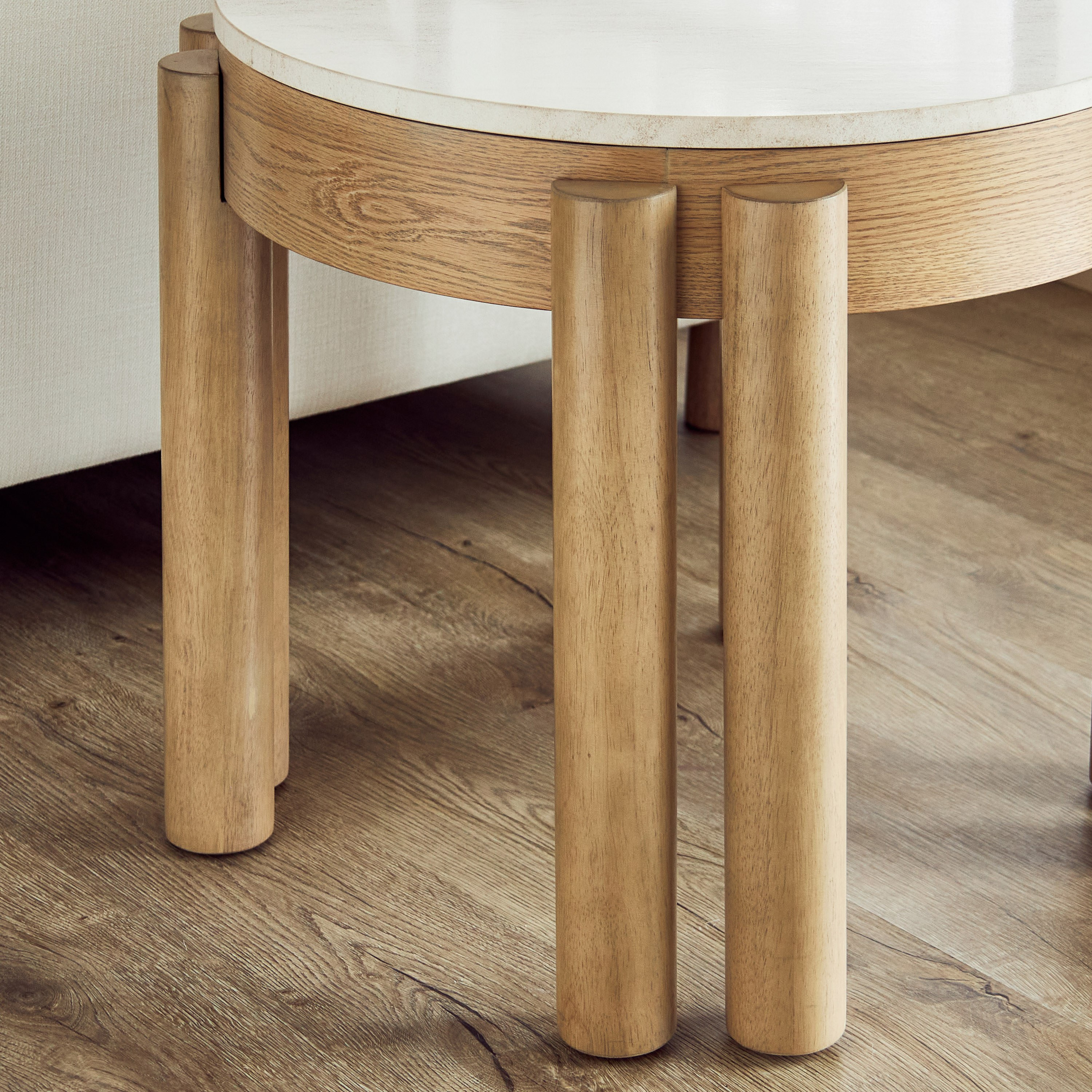 Rustic Comfort Marble Top Side Table-furniture-livingroom-sideandendtables-image-2